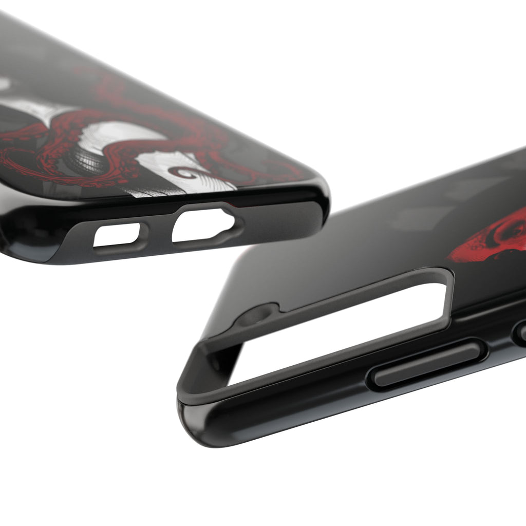 Heretic Bloom — Yield Cult Tough Phone Case | Red & Black Art Edition