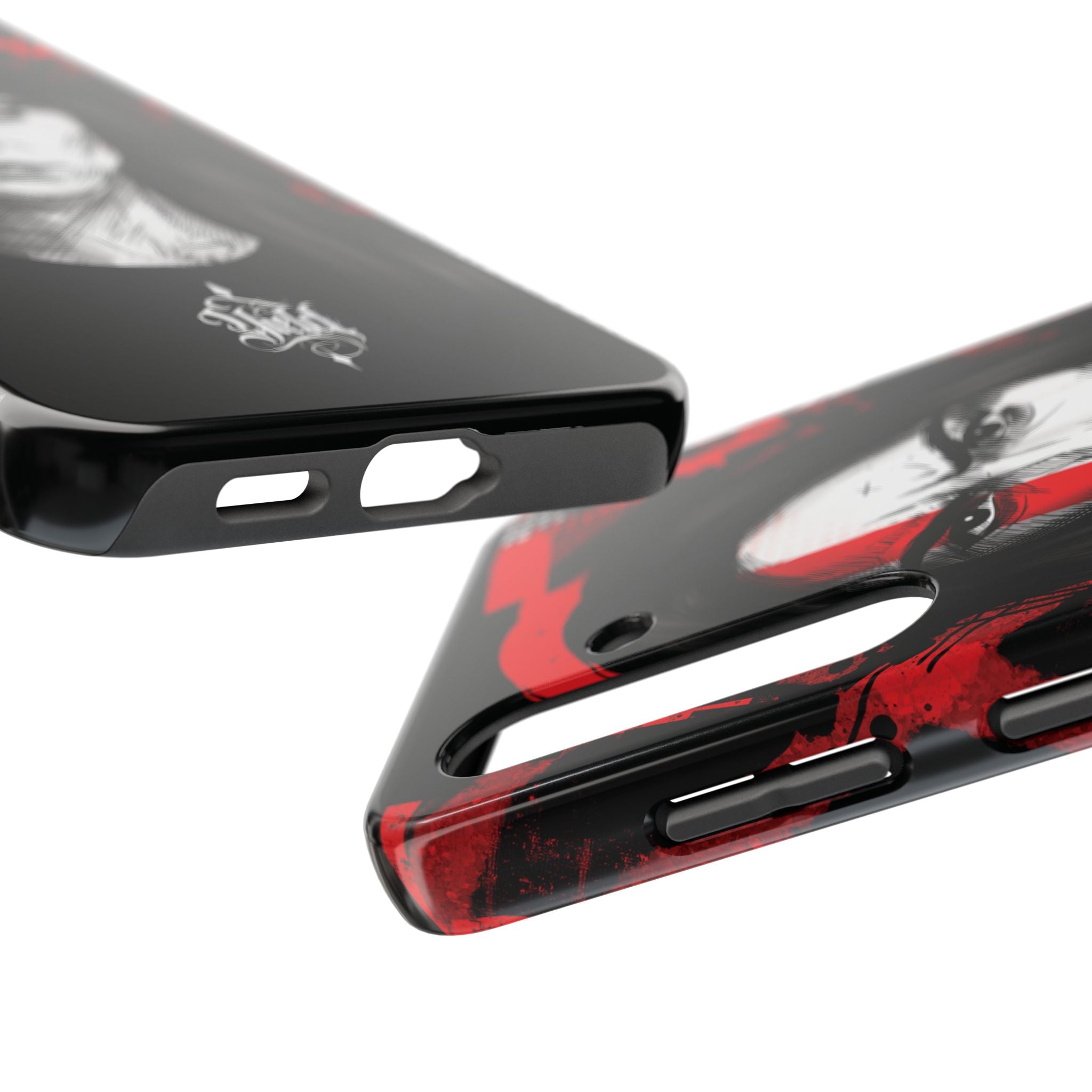 The Crimson Oath — Yield Cult Tough Phone Case | Dark Symbolic Black Protective Cover