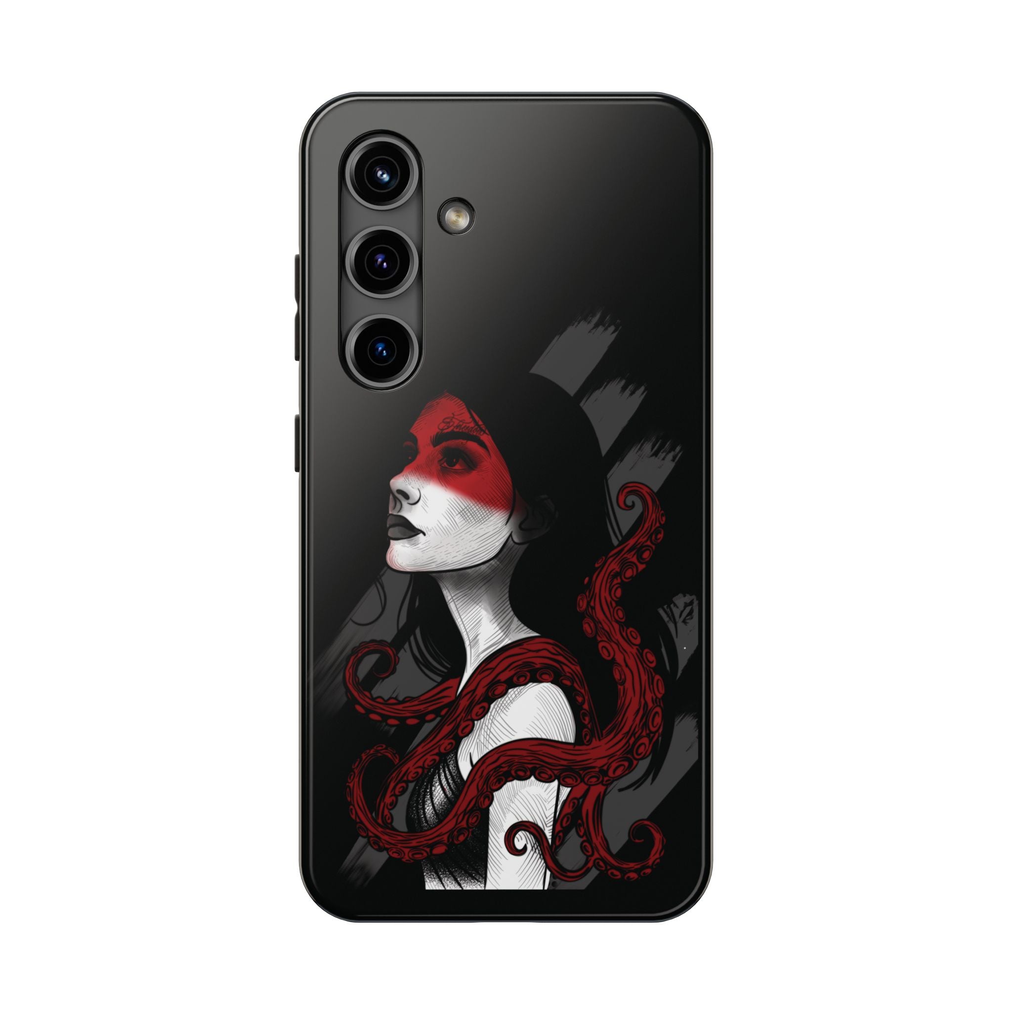 Heretic Bloom — Yield Cult Tough Phone Case | Red & Black Art Edition