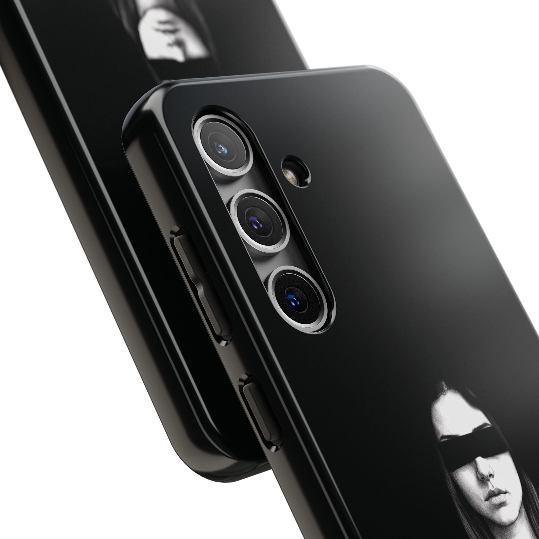 Yield Sorrow Phone Case — Black Minimal Armor for the Chosen