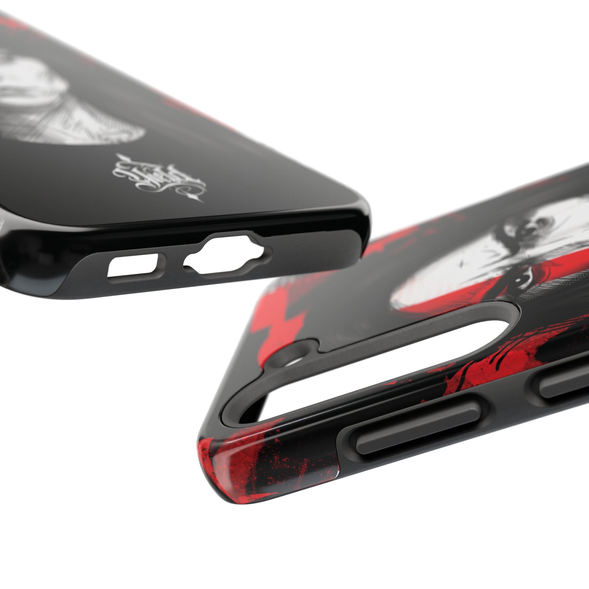 The Crimson Oath — Yield Cult Tough Phone Case | Dark Symbolic Black Protective Cover