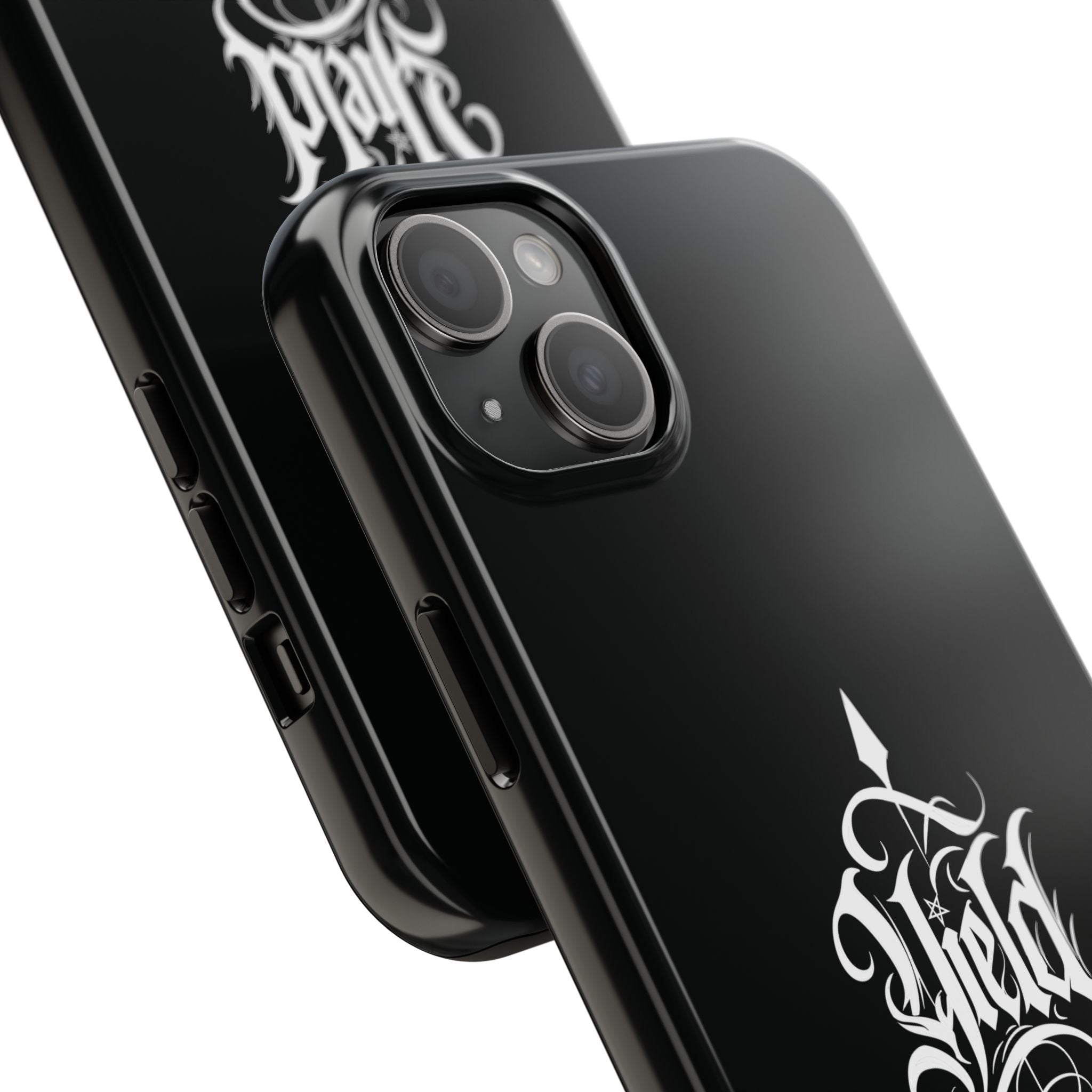 Yield Cult Emblem Tough Phone Case — Black Minimal Armor for the Chosen