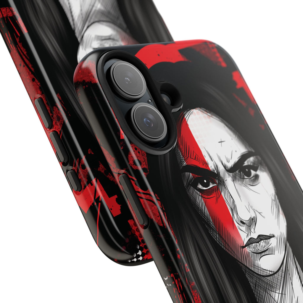 The Crimson Oath — Yield Cult Tough Phone Case | Dark Symbolic Black Protective Cover