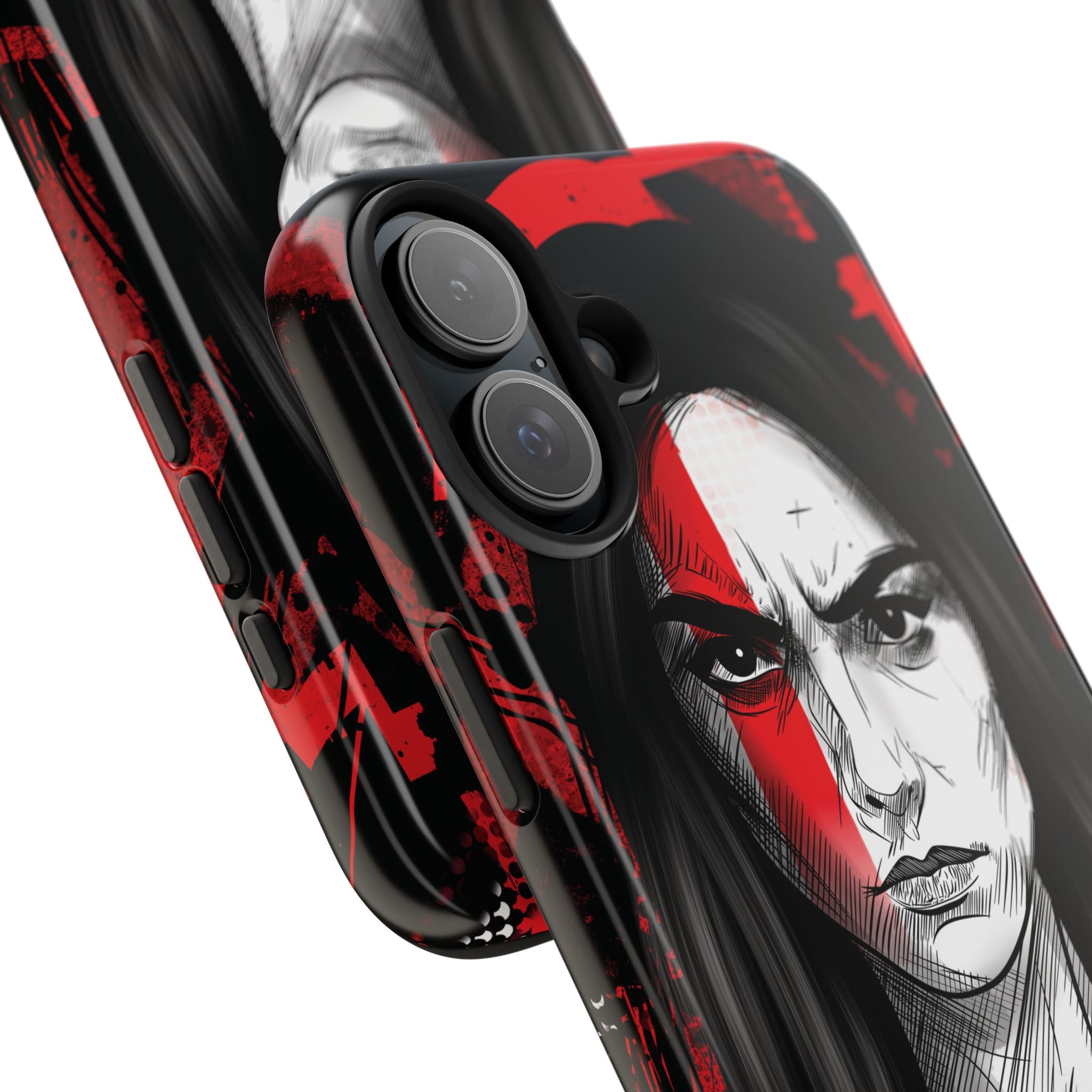 The Crimson Oath — Yield Cult Tough Phone Case | Dark Symbolic Black Protective Cover