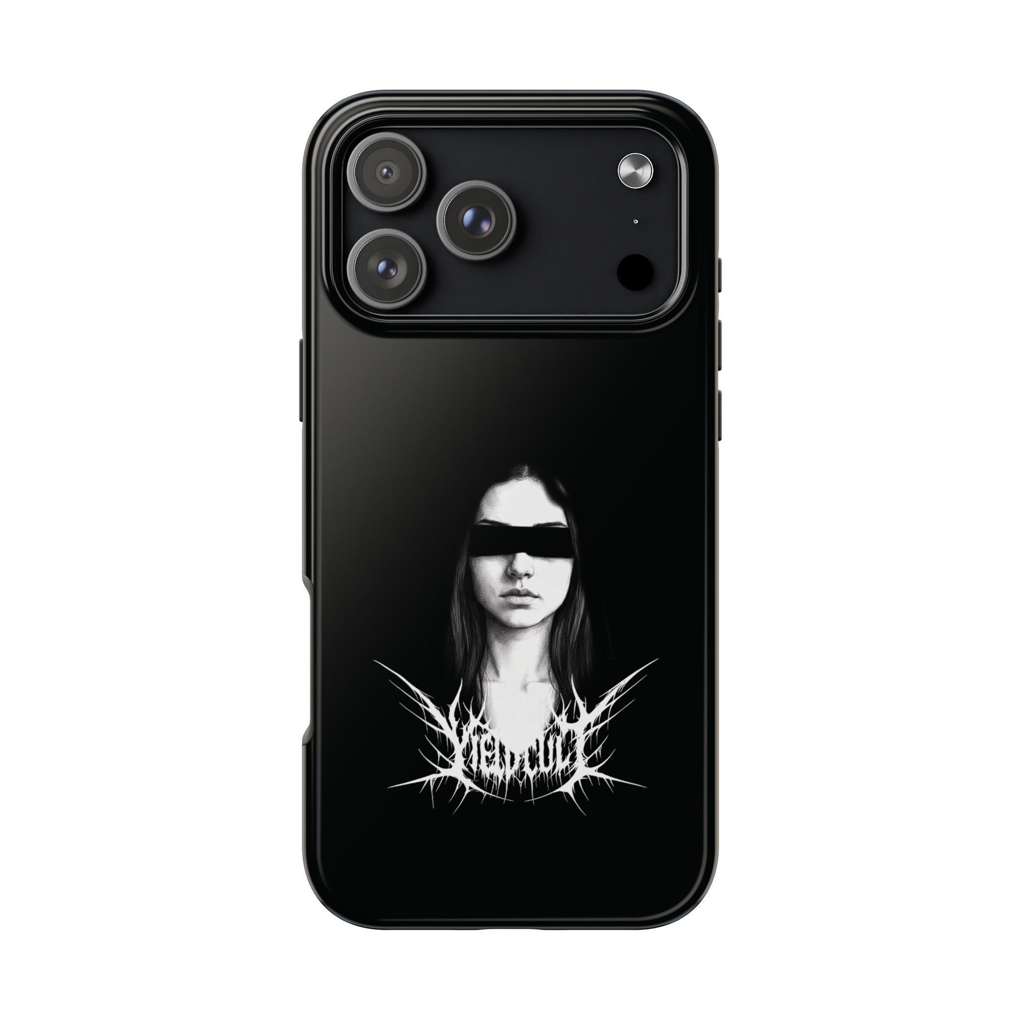 Yield Sorrow Phone Case — Black Minimal Armor for the Chosen