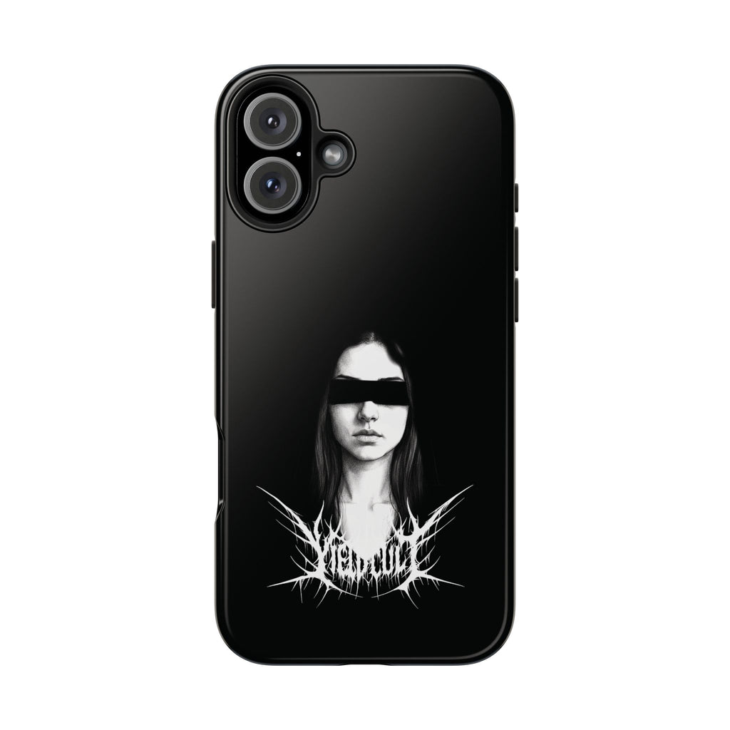 Yield Sorrow Phone Case — Black Minimal Armor for the Chosen