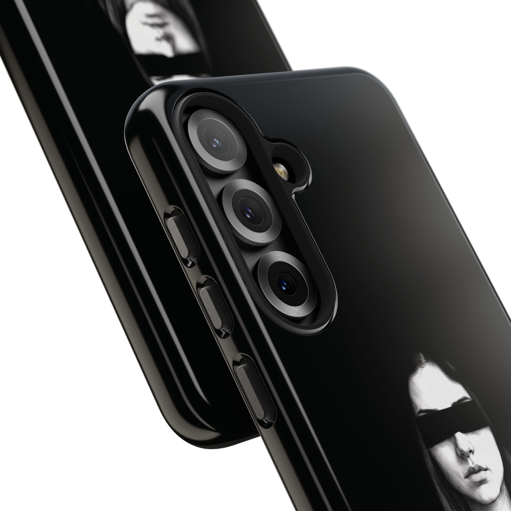 Yield Sorrow Phone Case — Black Minimal Armor for the Chosen