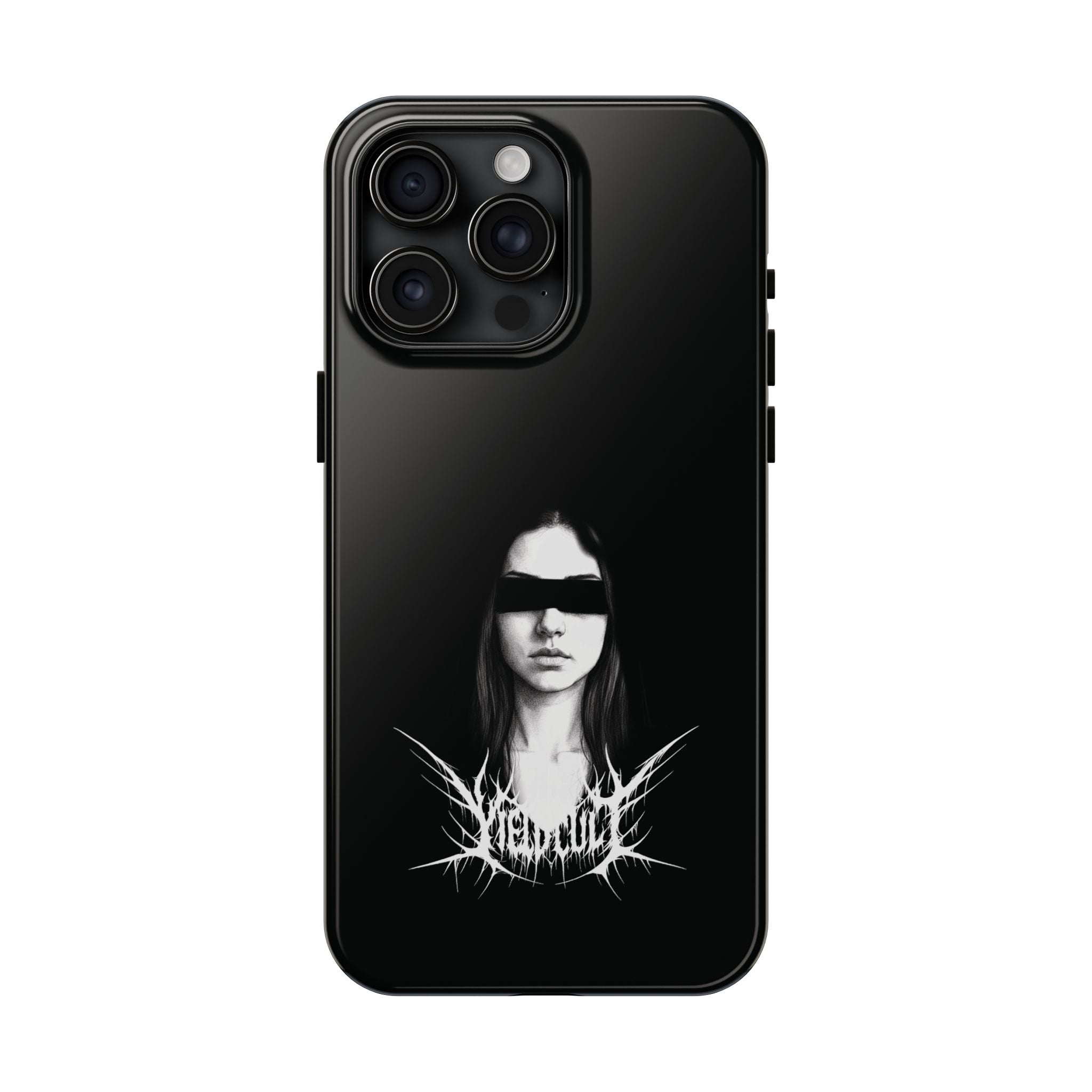 Yield Sorrow Phone Case — Black Minimal Armor for the Chosen