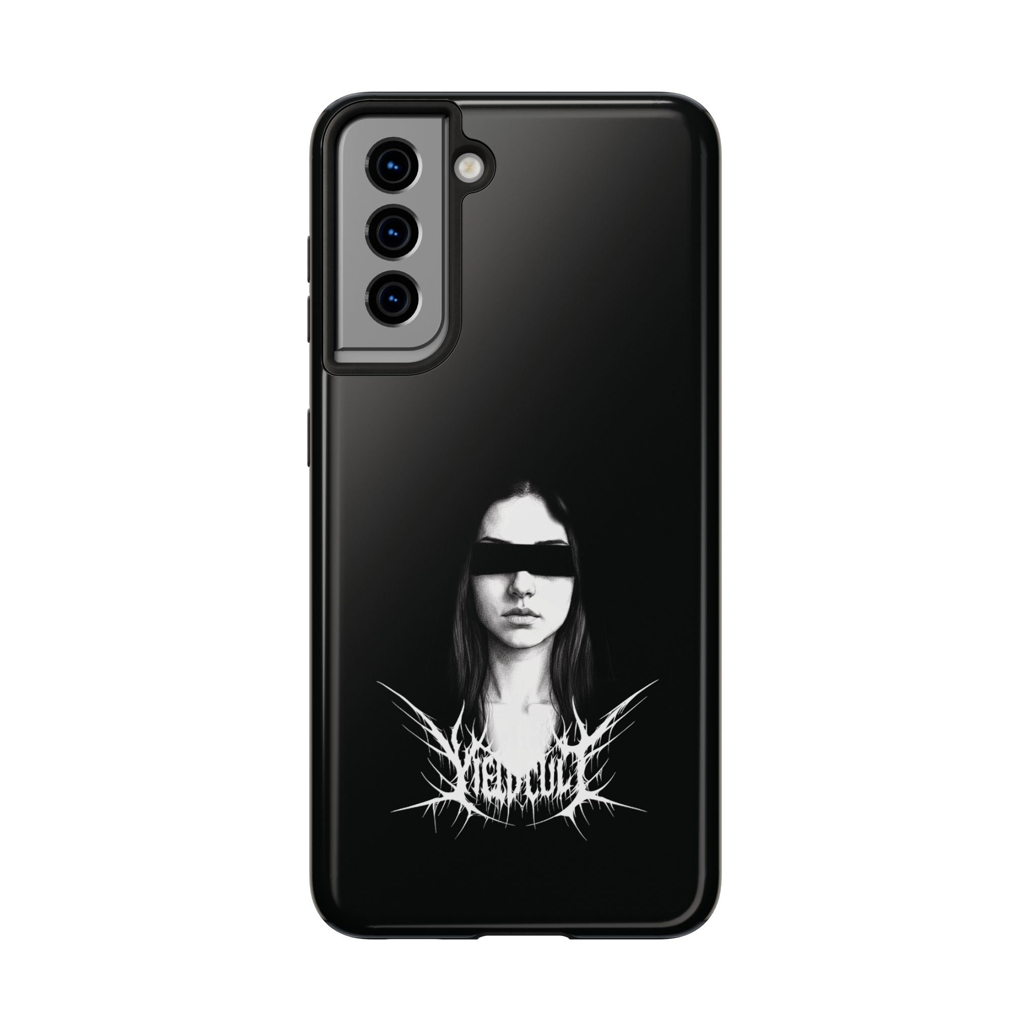 Yield Sorrow Phone Case — Black Minimal Armor for the Chosen