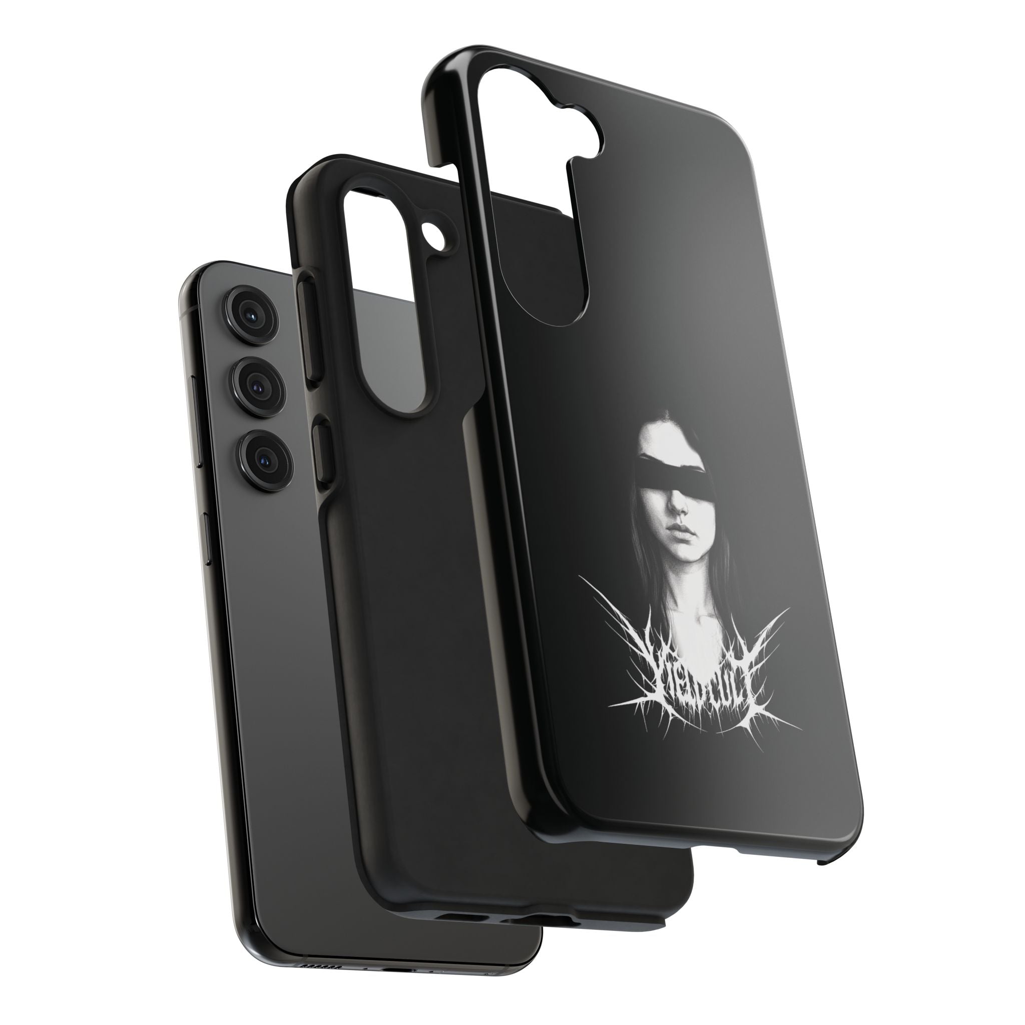 Yield Sorrow Phone Case — Black Minimal Armor for the Chosen
