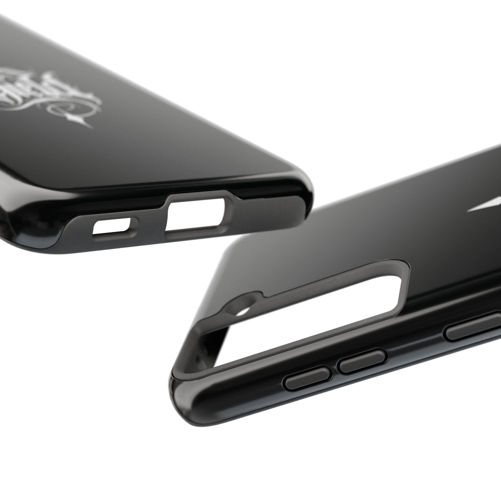 Yield Cult Emblem Tough Phone Case — Black Minimal Armor for the Chosen