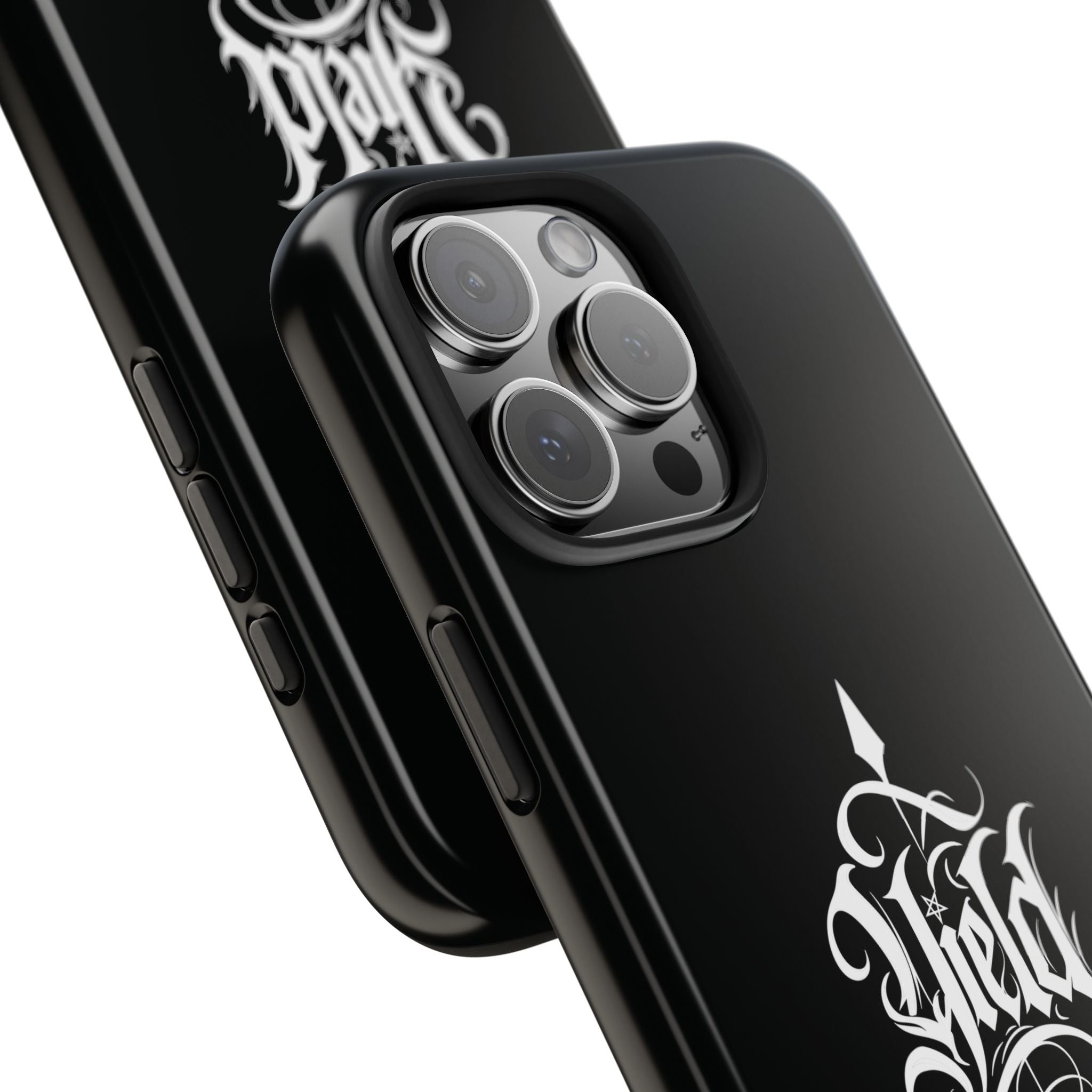 Yield Cult Emblem Tough Phone Case — Black Minimal Armor for the Chosen