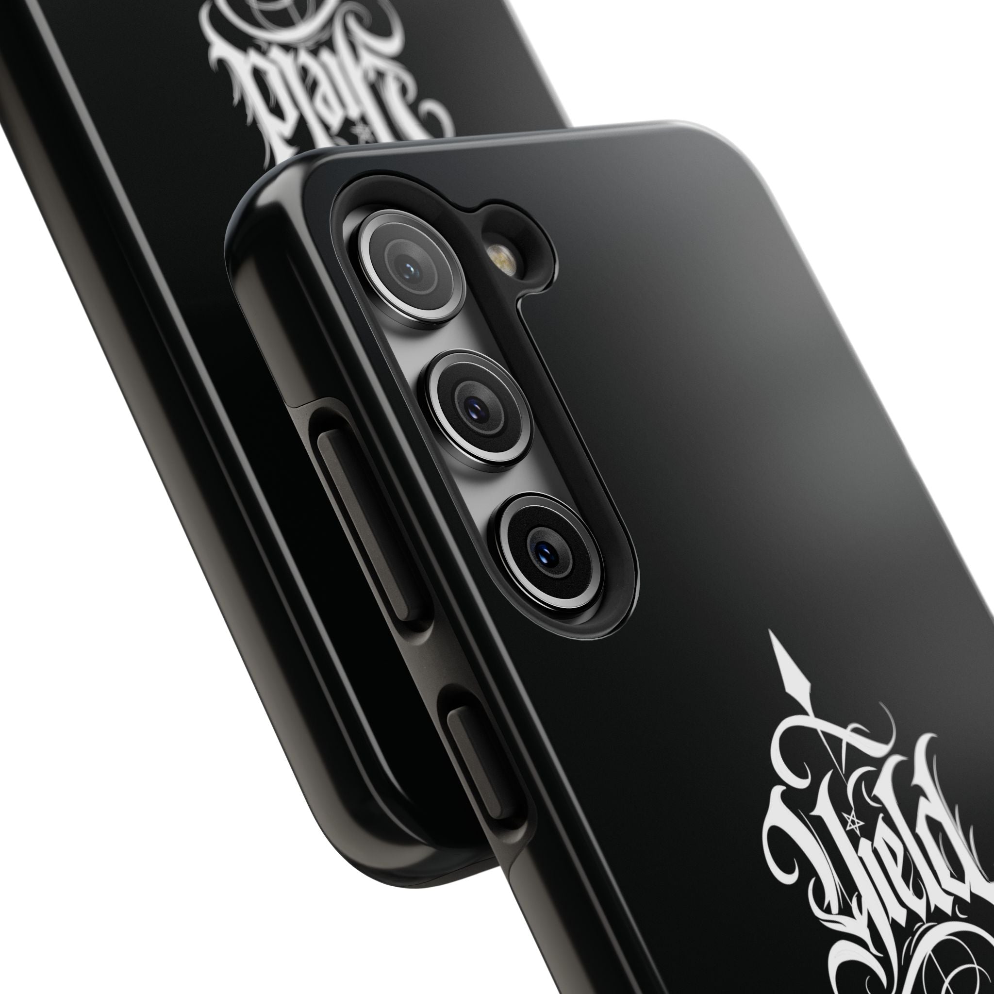 Yield Cult Emblem Tough Phone Case — Black Minimal Armor for the Chosen