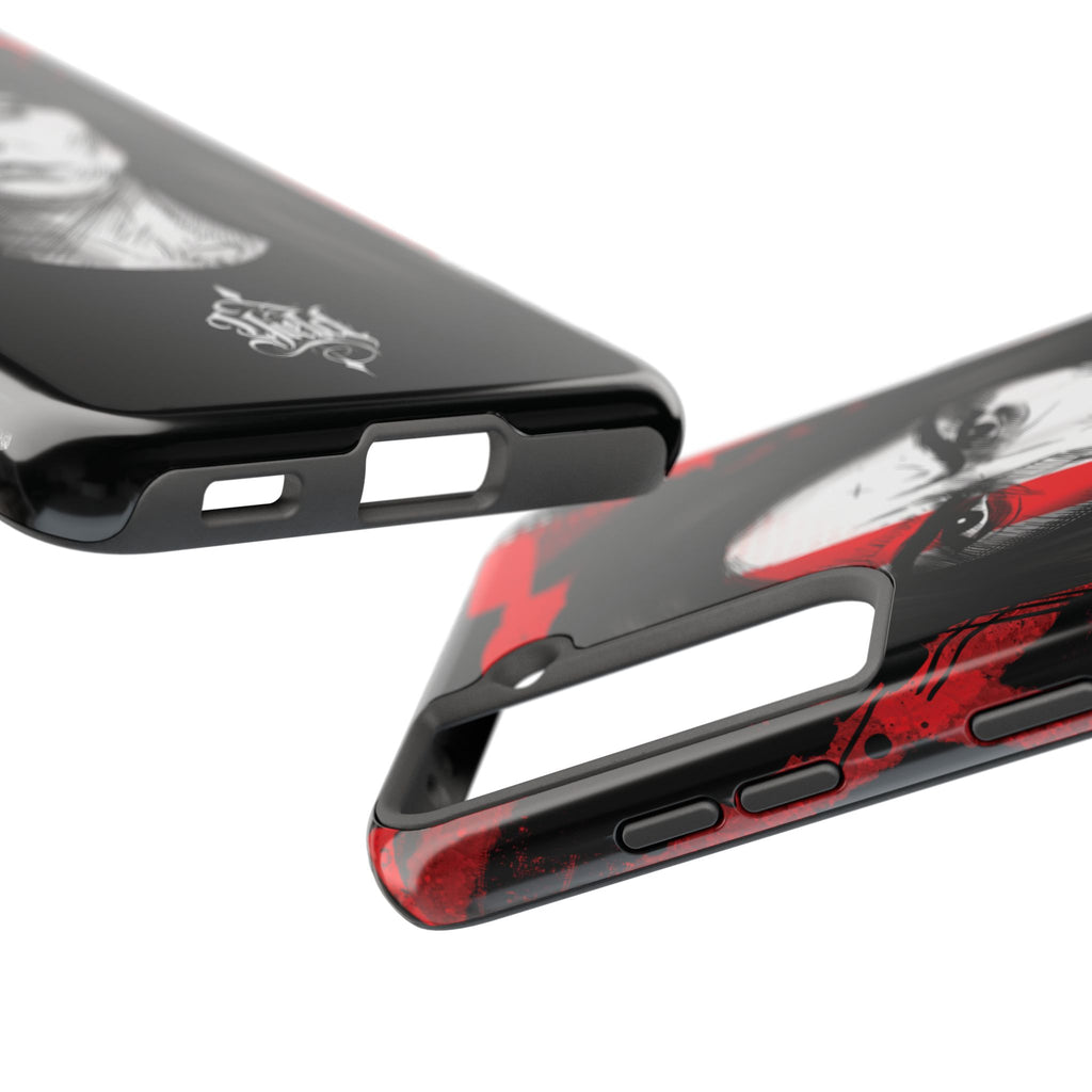 The Crimson Oath — Yield Cult Tough Phone Case | Dark Symbolic Black Protective Cover