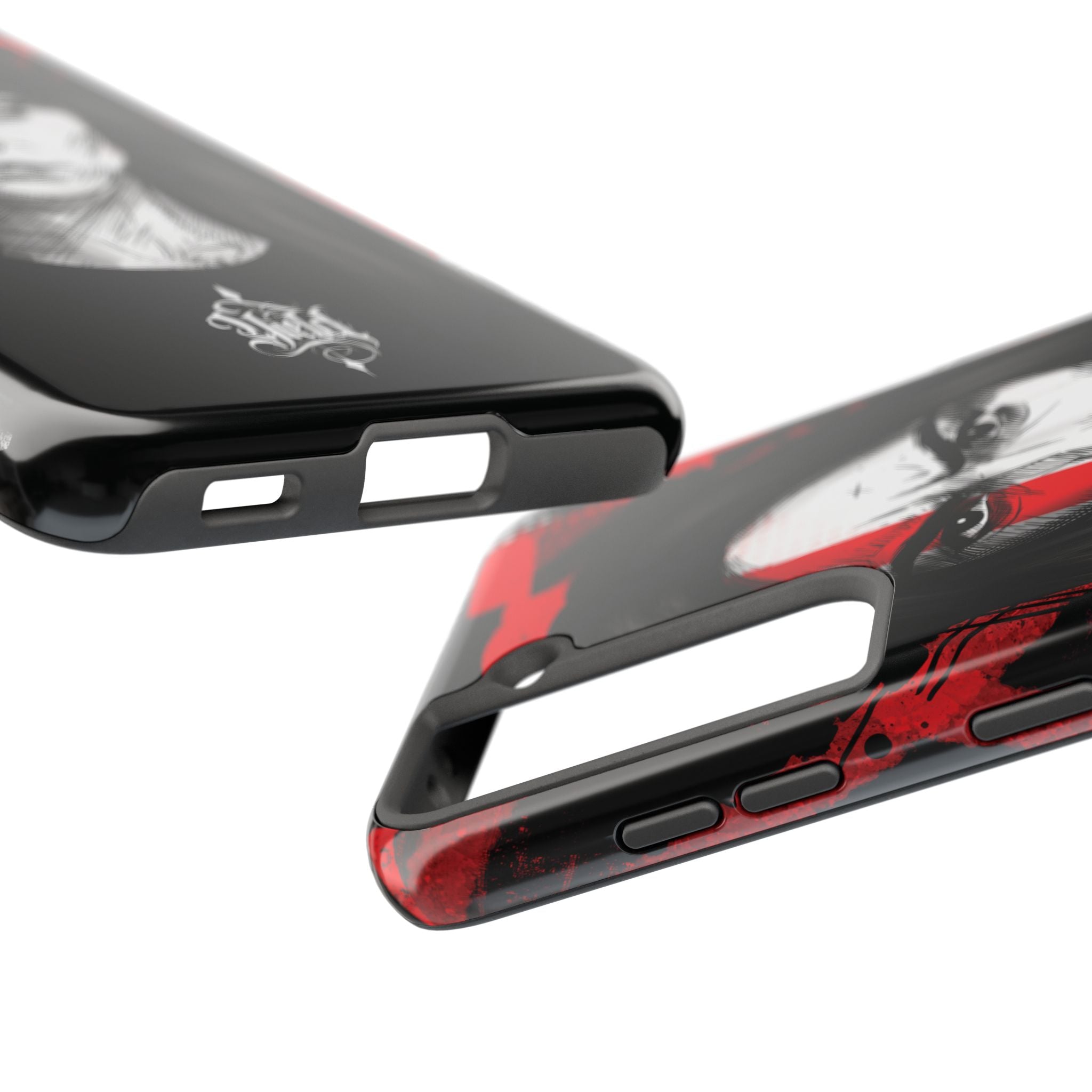 The Crimson Oath — Yield Cult Tough Phone Case | Dark Symbolic Black Protective Cover