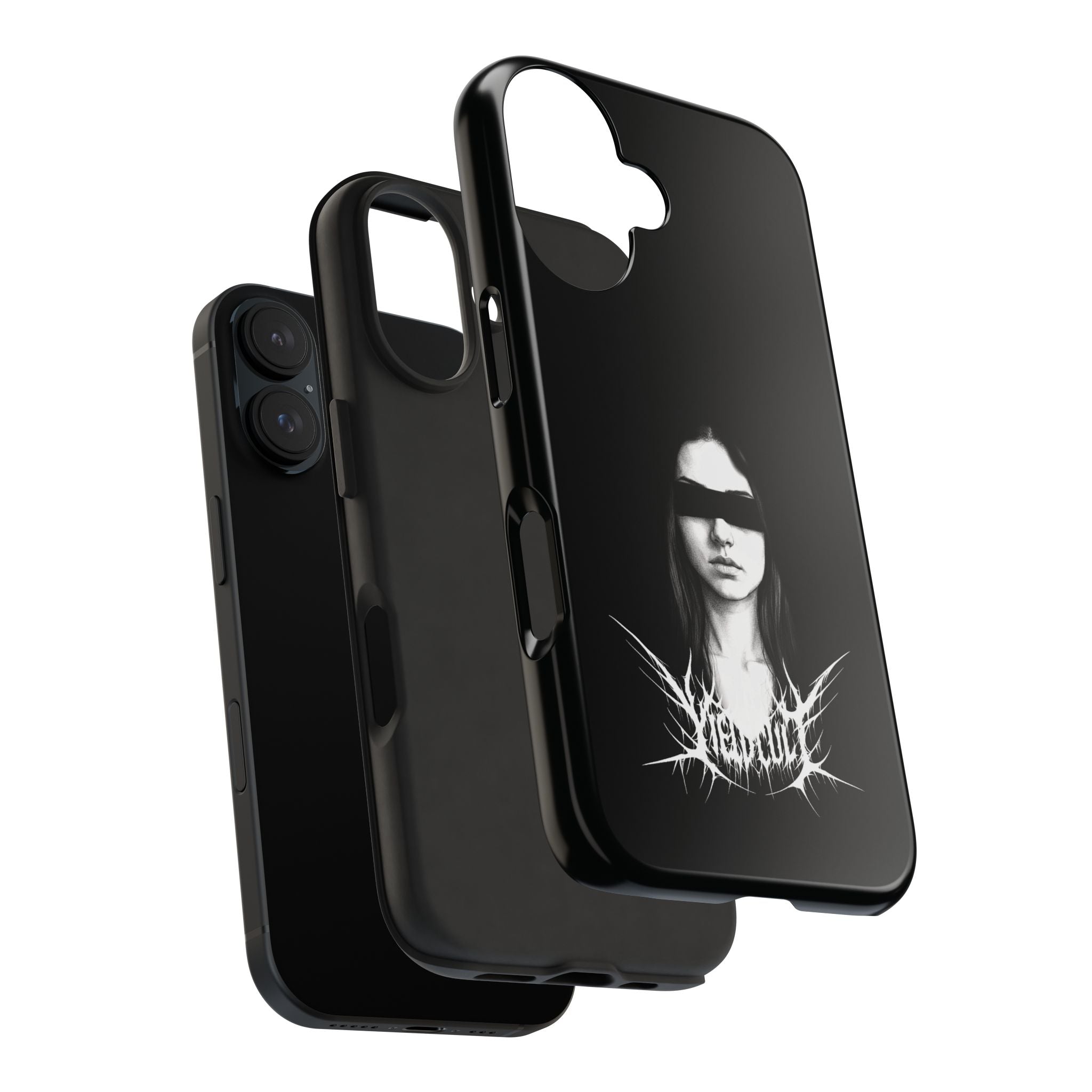 Yield Sorrow Phone Case — Black Minimal Armor for the Chosen