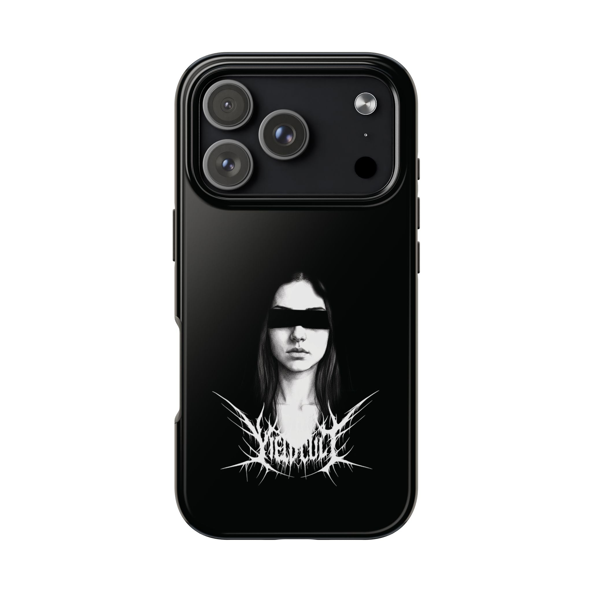 Yield Sorrow Phone Case — Black Minimal Armor for the Chosen
