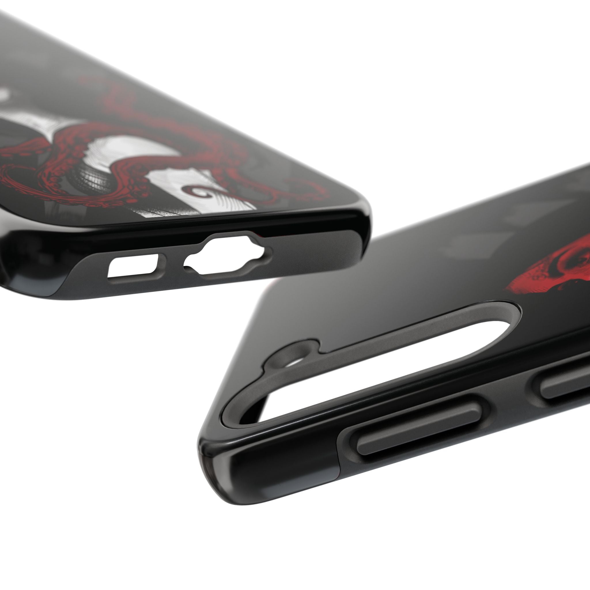 Heretic Bloom — Yield Cult Tough Phone Case | Red & Black Art Edition