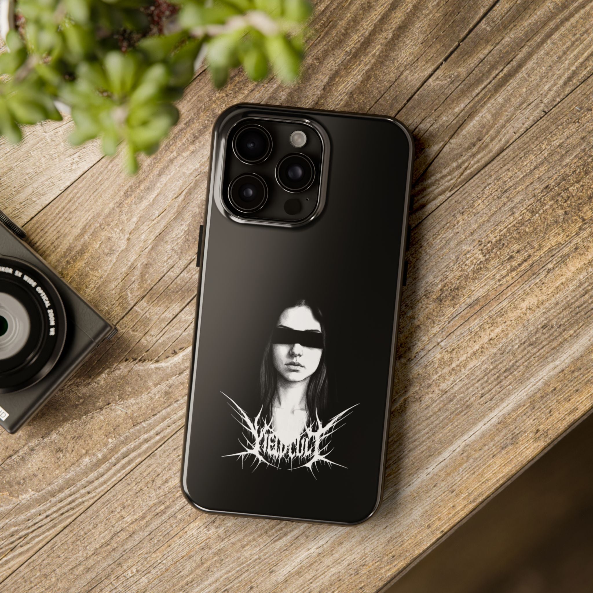 Yield Sorrow Phone Case — Black Minimal Armor for the Chosen