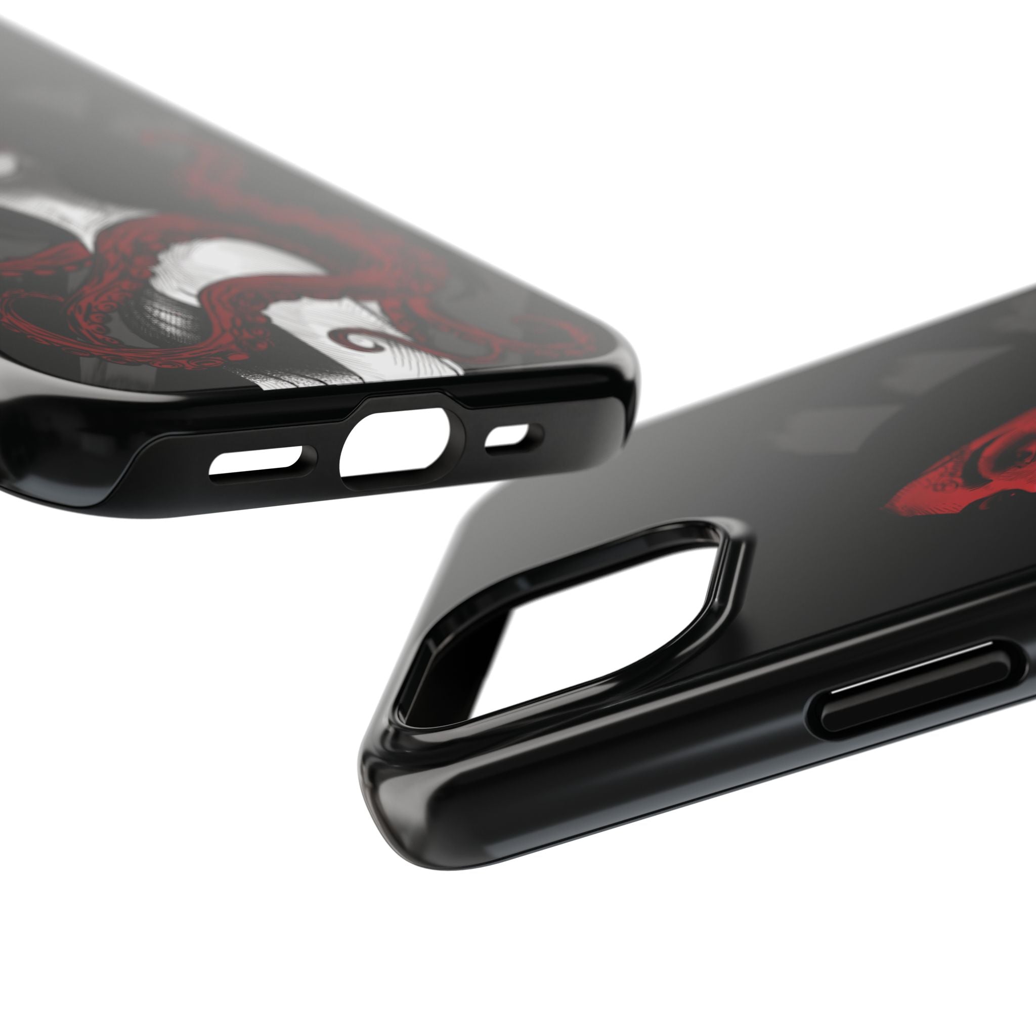 Heretic Bloom — Yield Cult Tough Phone Case | Red & Black Art Edition