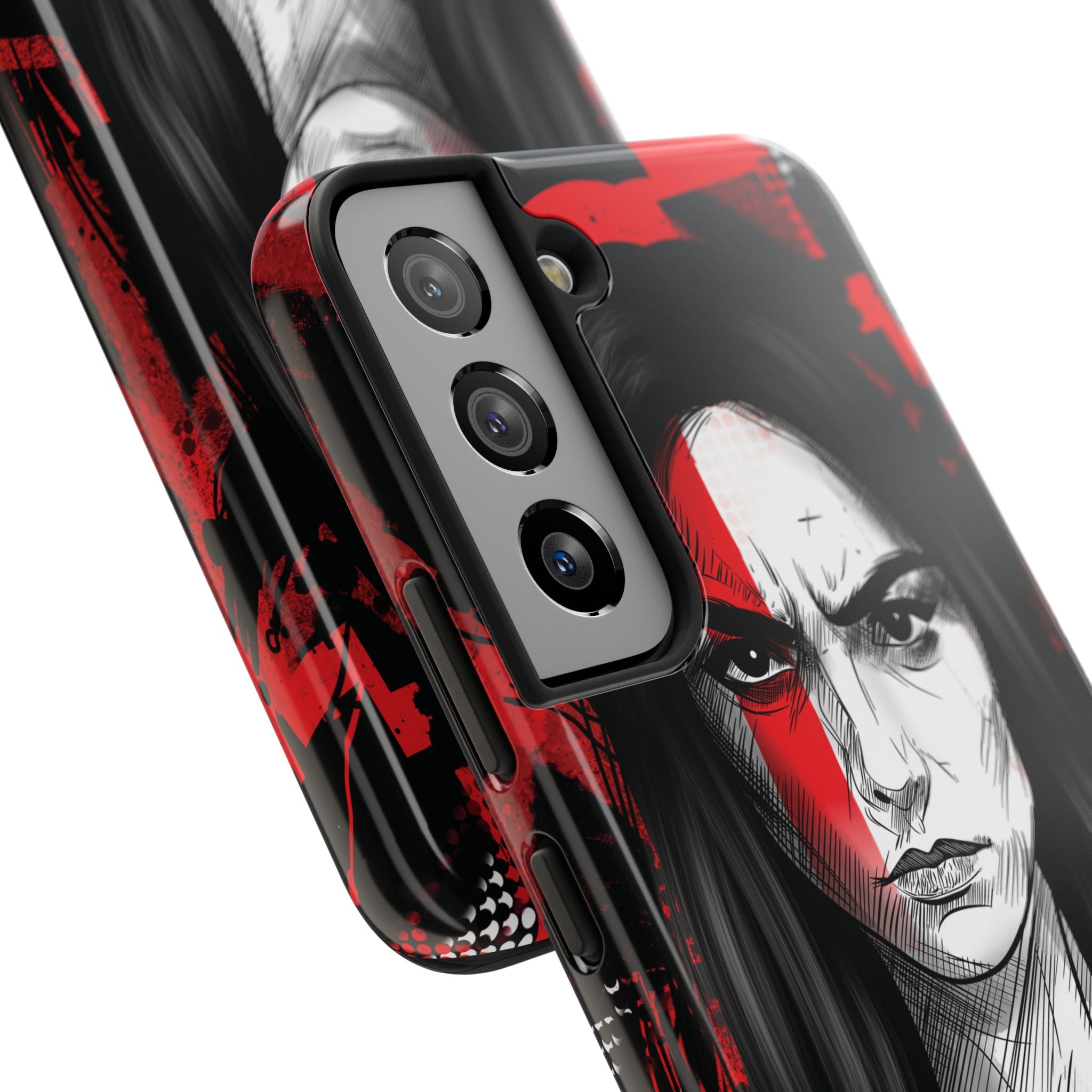 The Crimson Oath — Yield Cult Tough Phone Case | Dark Symbolic Black Protective Cover