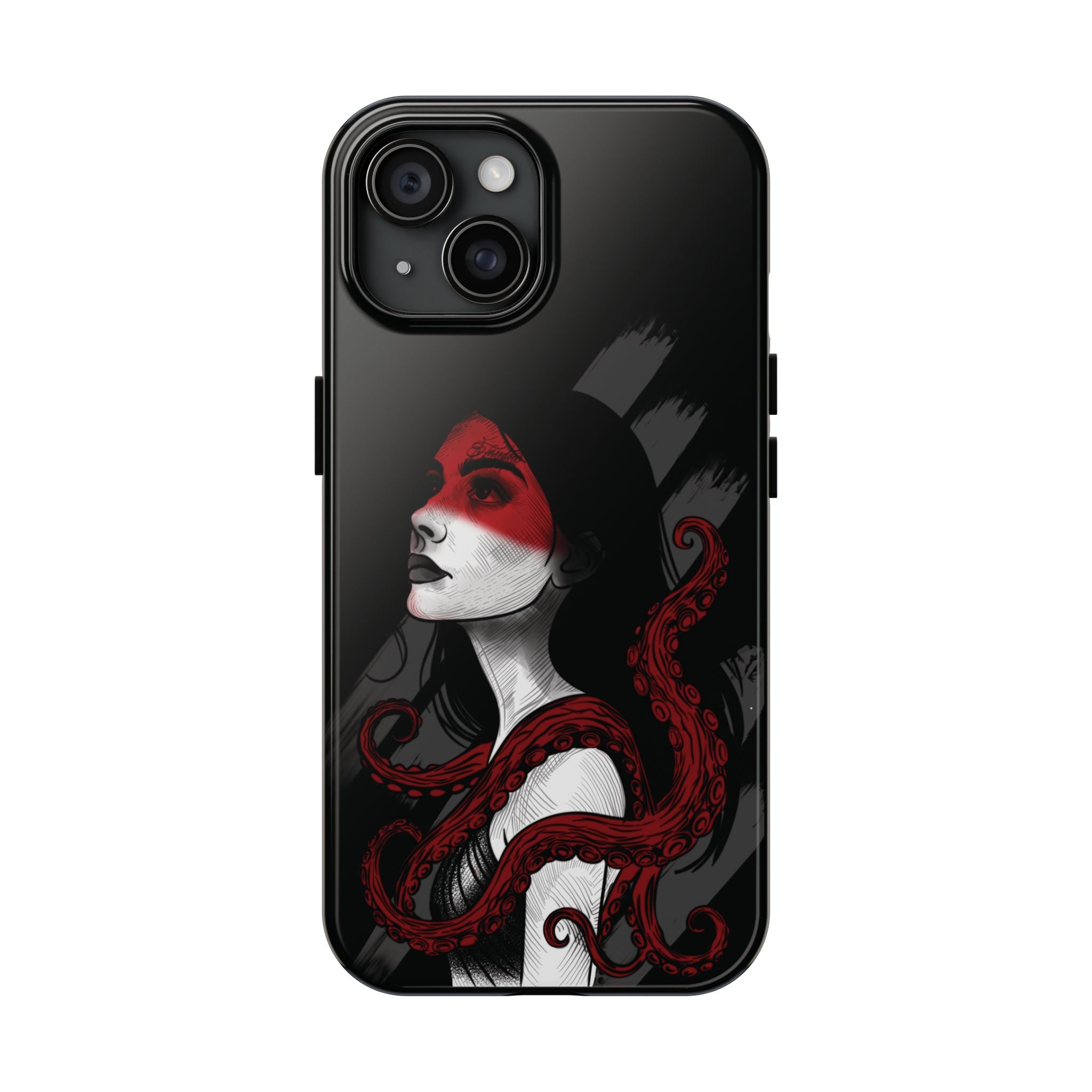 Heretic Bloom — Yield Cult Tough Phone Case | Red & Black Art Edition