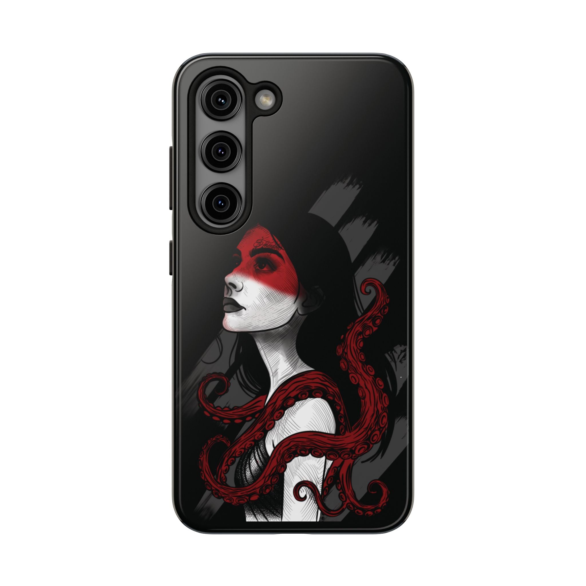 Heretic Bloom — Yield Cult Tough Phone Case | Red & Black Art Edition