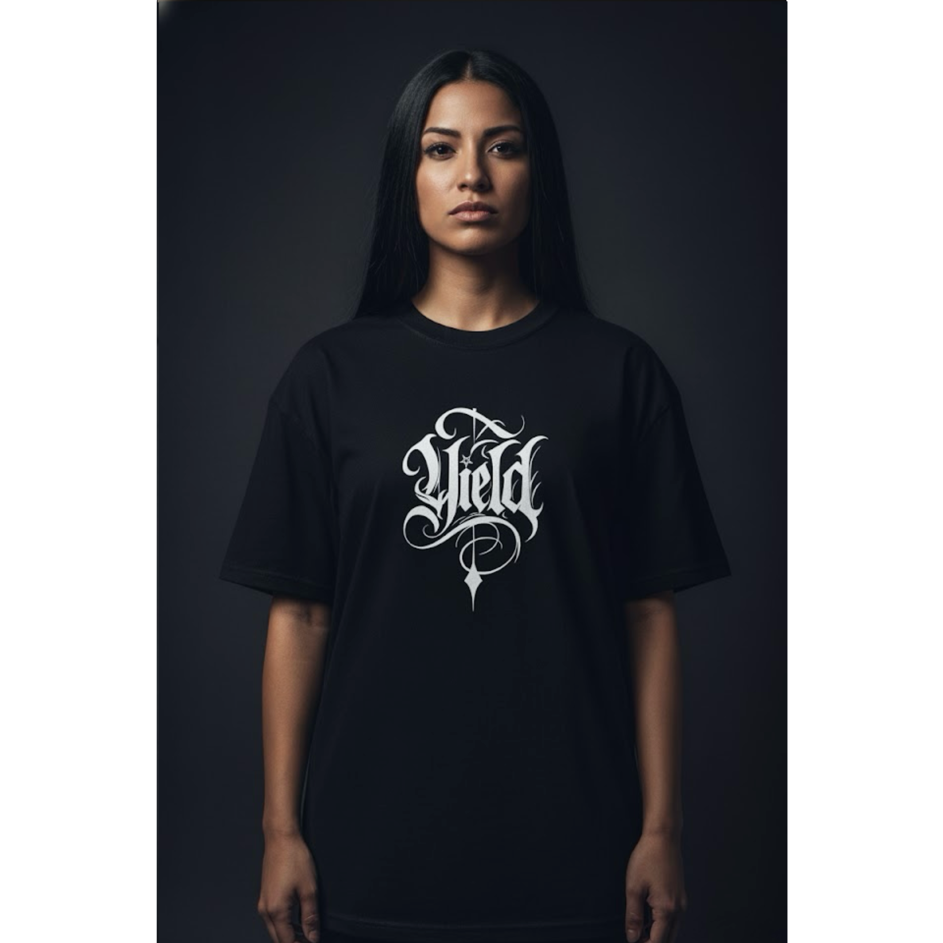 ' Yield Core Emblem Tee – Unisex Black