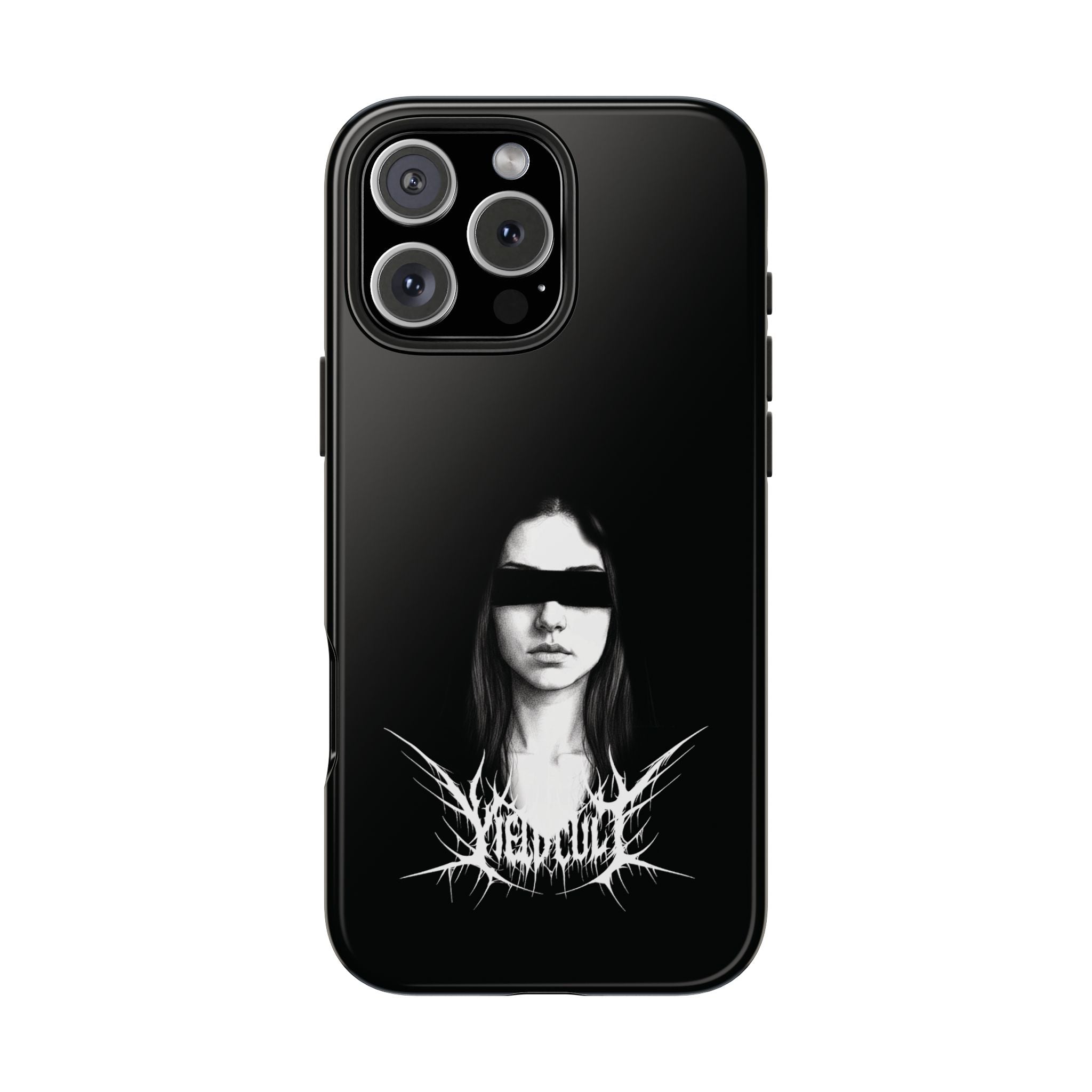 Yield Sorrow Phone Case — Black Minimal Armor for the Chosen