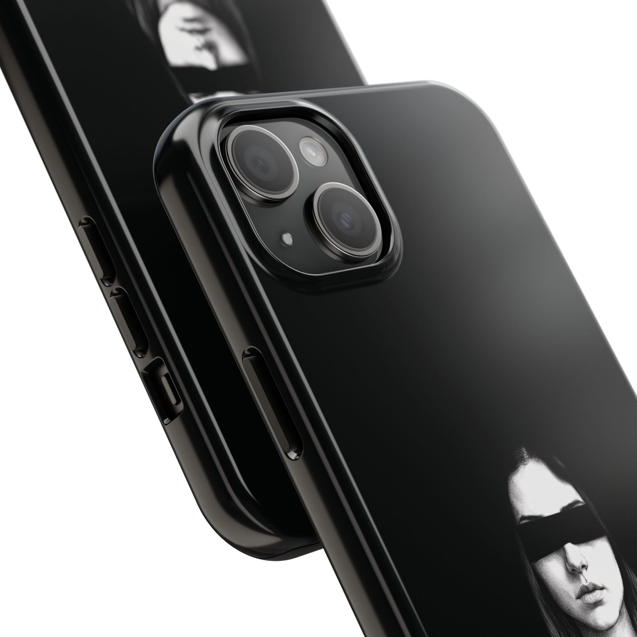 Yield Sorrow Phone Case — Black Minimal Armor for the Chosen