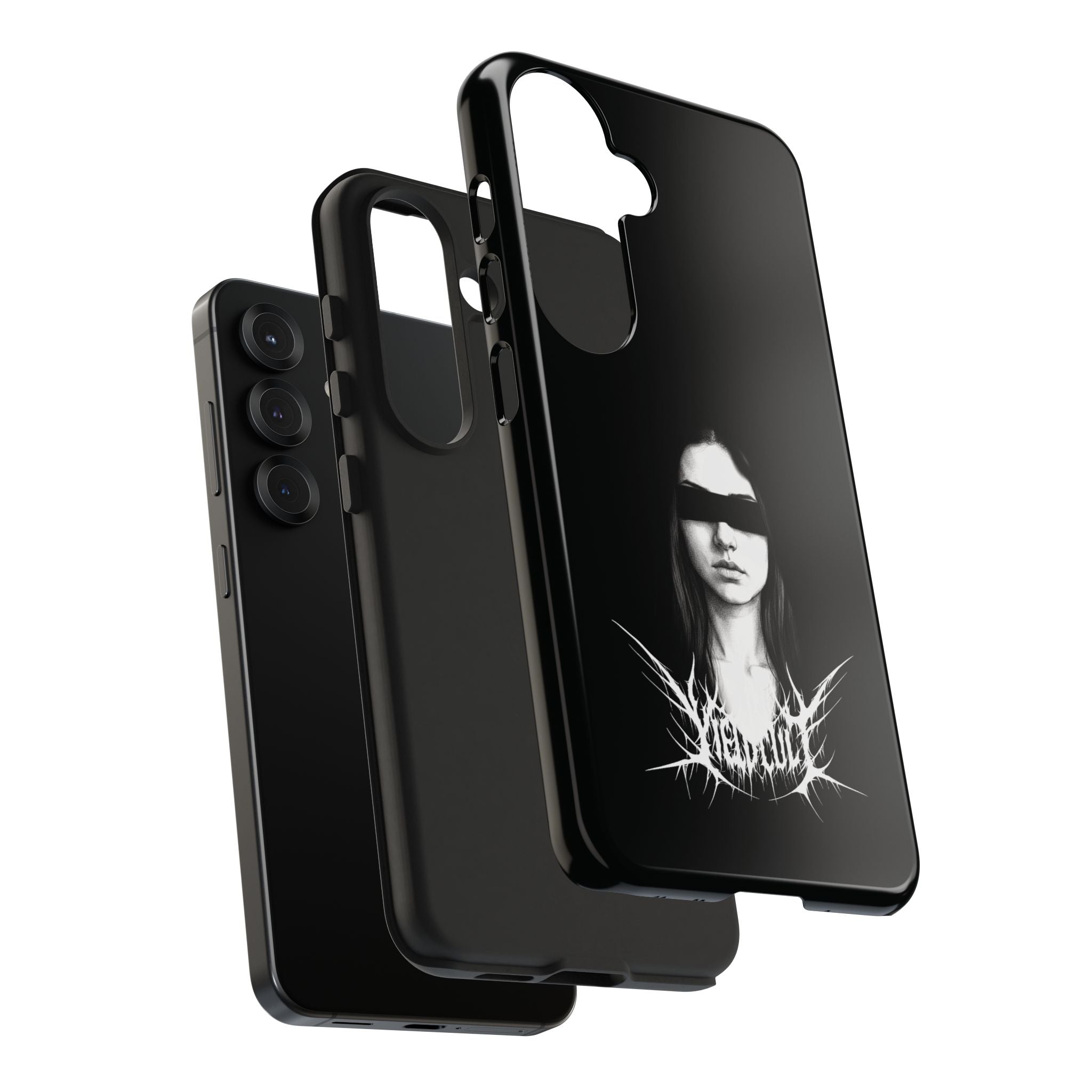 Yield Sorrow Phone Case — Black Minimal Armor for the Chosen