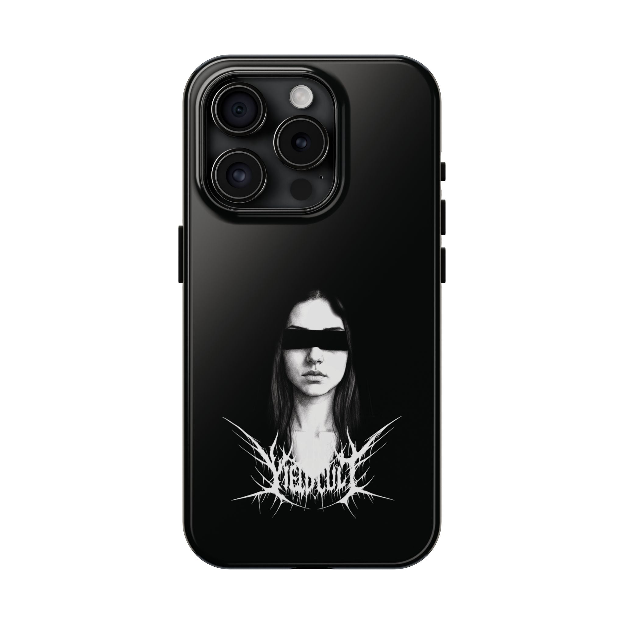 Yield Sorrow Phone Case — Black Minimal Armor for the Chosen