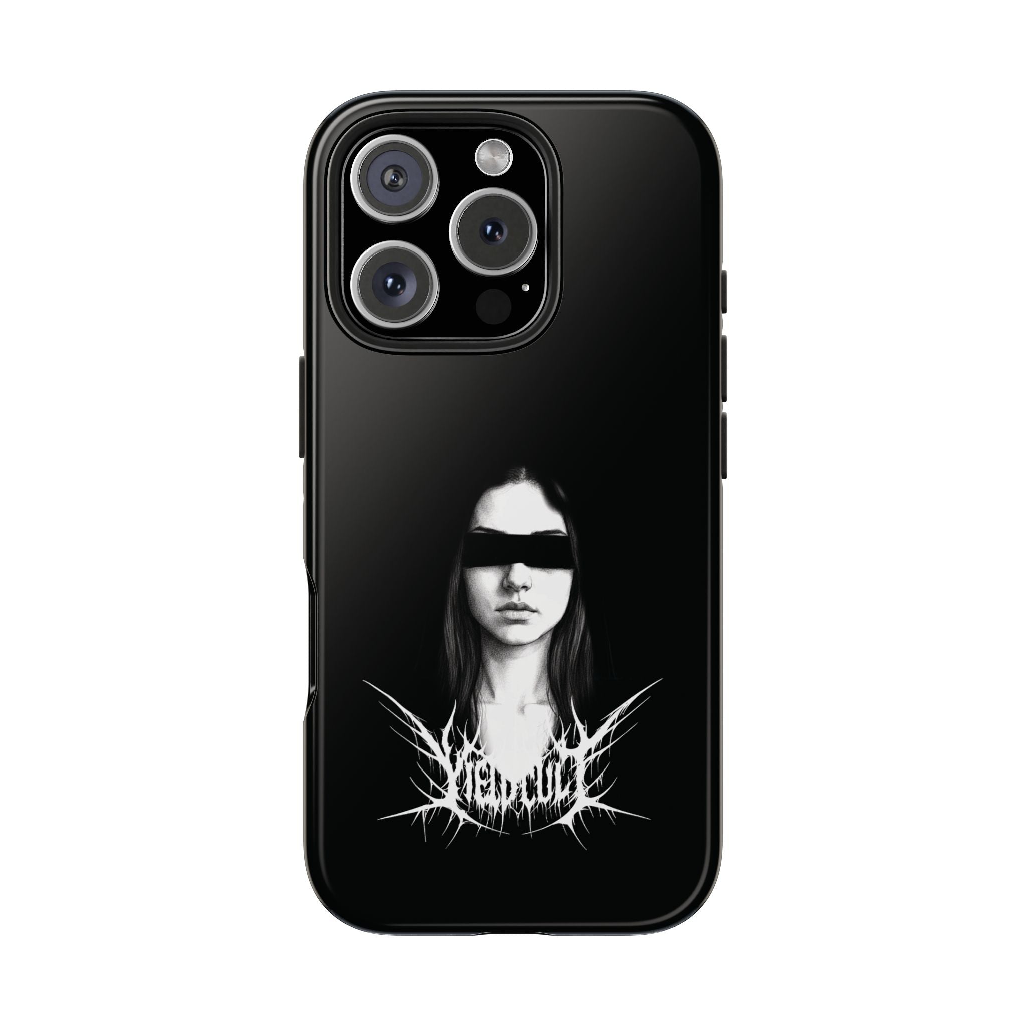 Yield Sorrow Phone Case — Black Minimal Armor for the Chosen