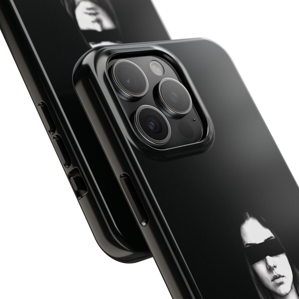 Yield Sorrow Phone Case — Black Minimal Armor for the Chosen