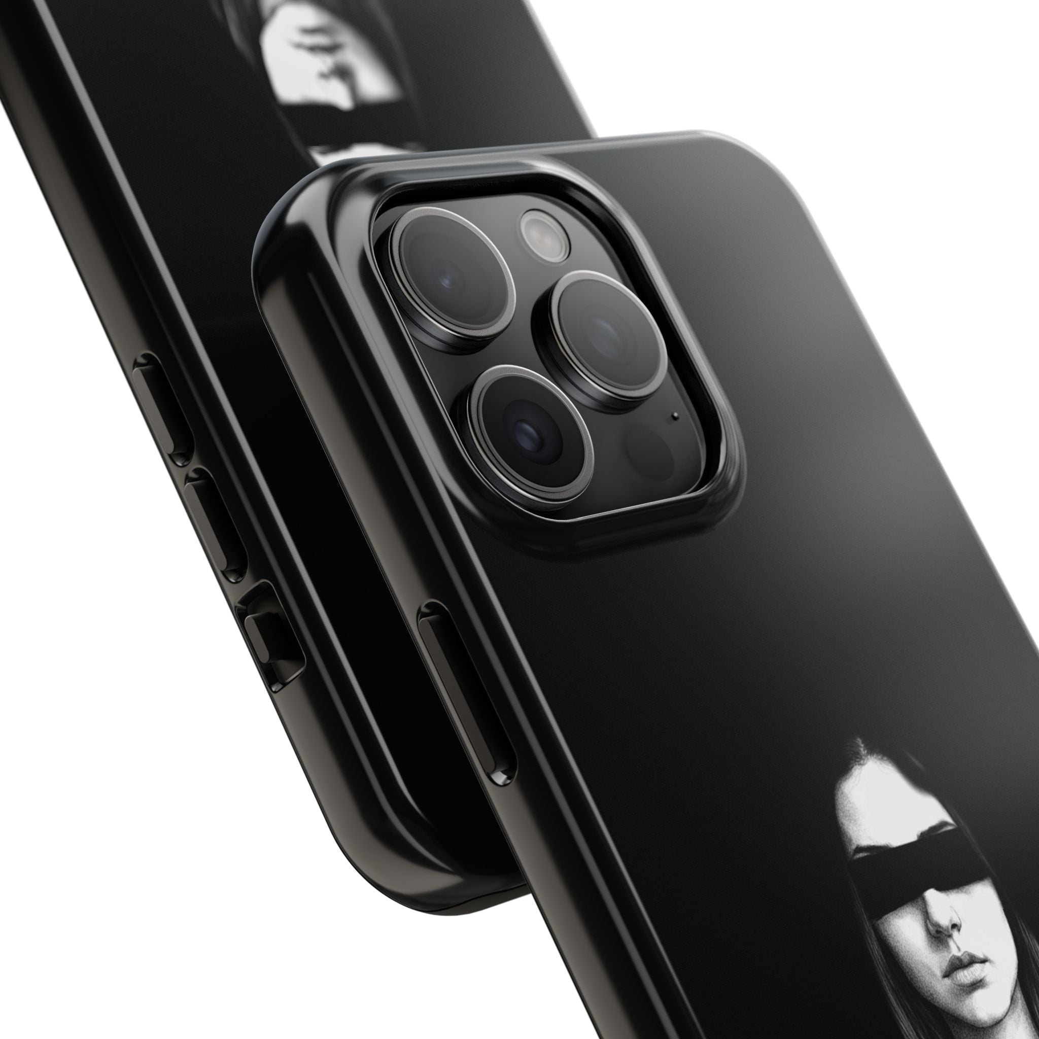 Yield Sorrow Phone Case — Black Minimal Armor for the Chosen