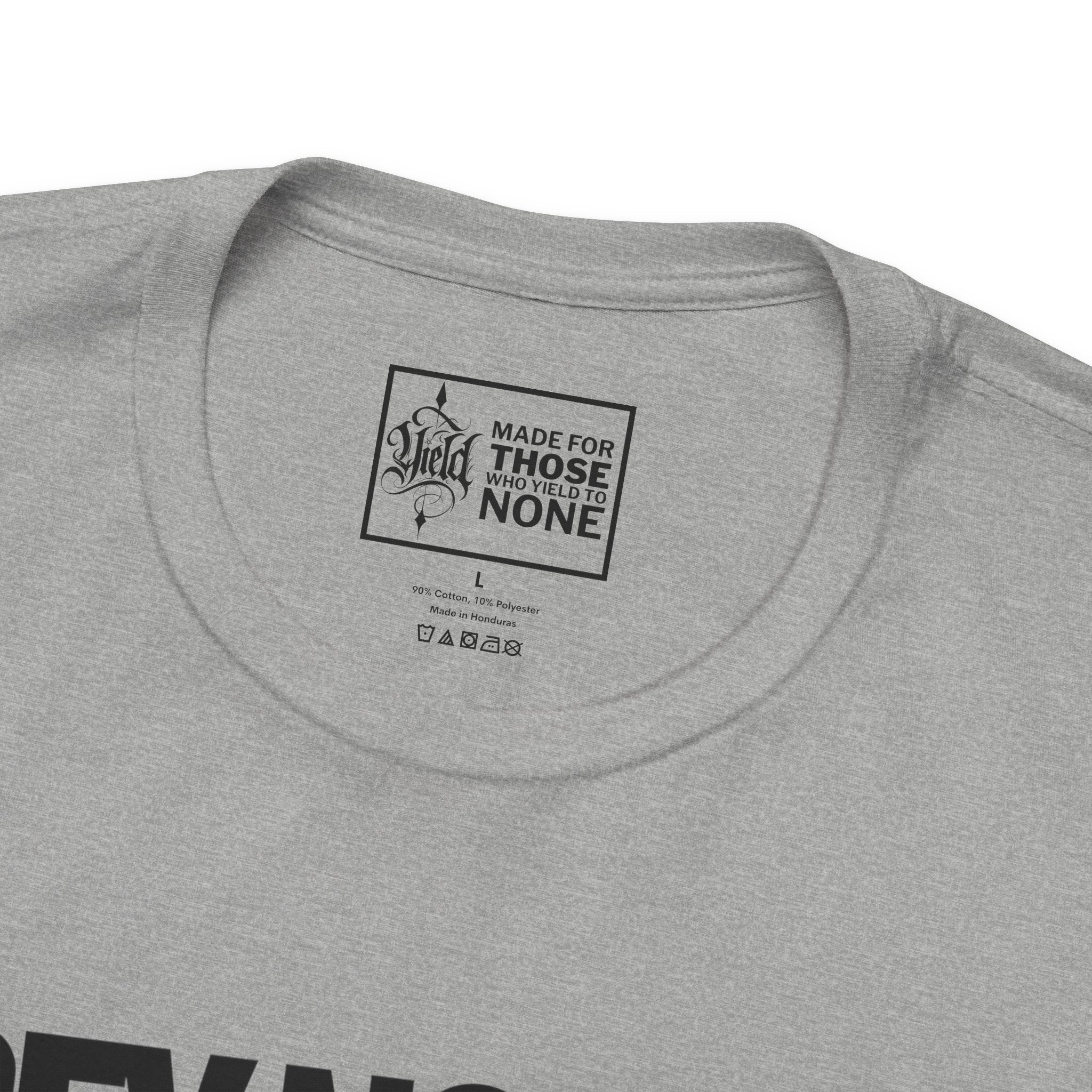 Yield nothing – Unisex Black