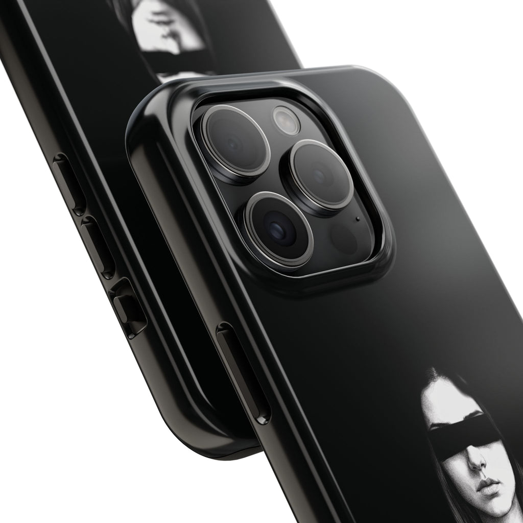 Yield Sorrow Phone Case — Black Minimal Armor for the Chosen