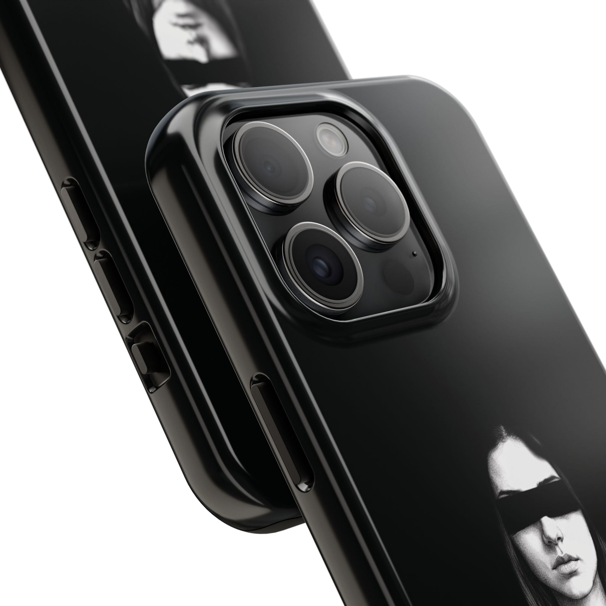 Yield Sorrow Phone Case — Black Minimal Armor for the Chosen