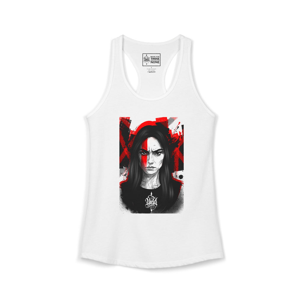 Yield Cult – Red Ascension Women’s Racerback Tank