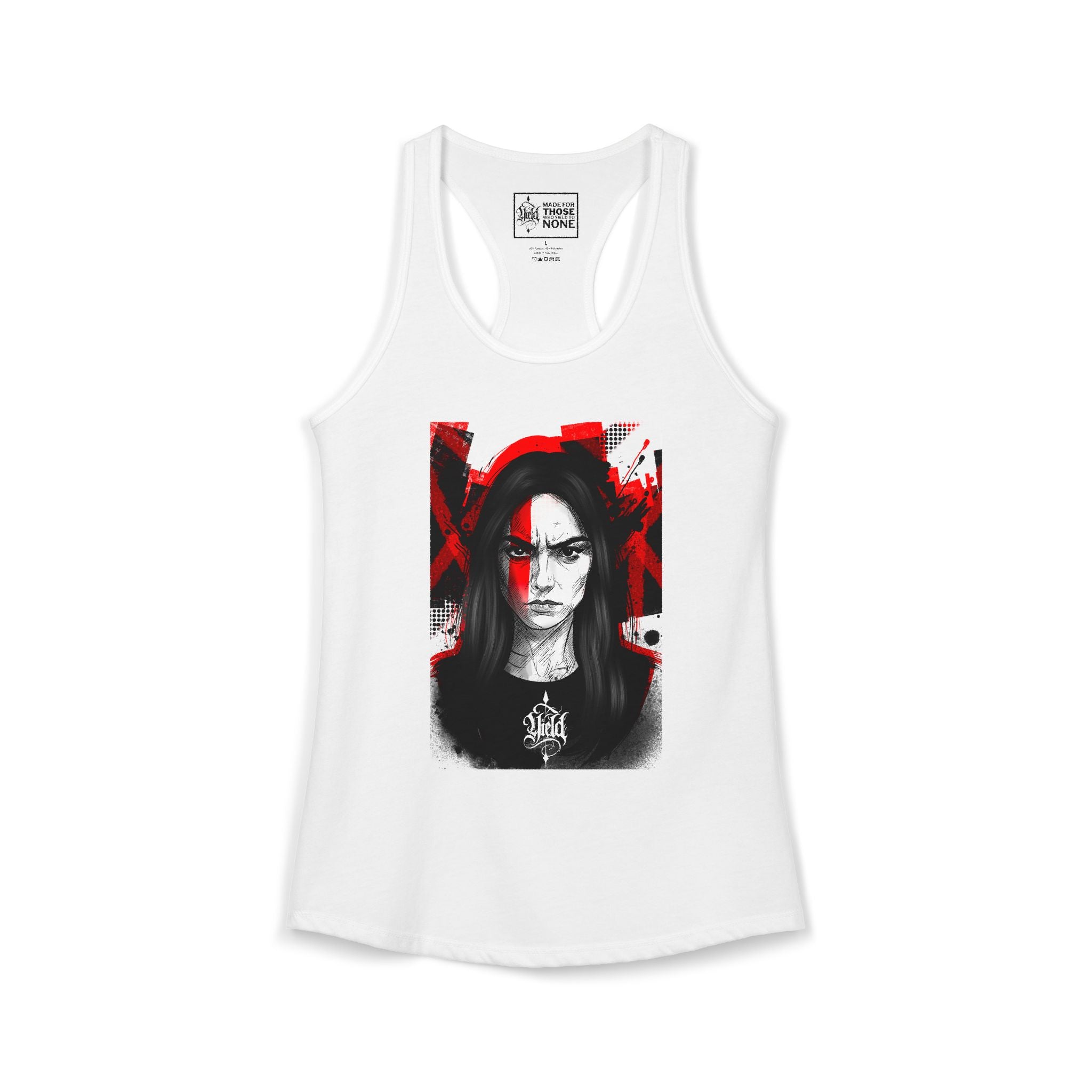 Yield Cult – Red Ascension Women’s Racerback Tank