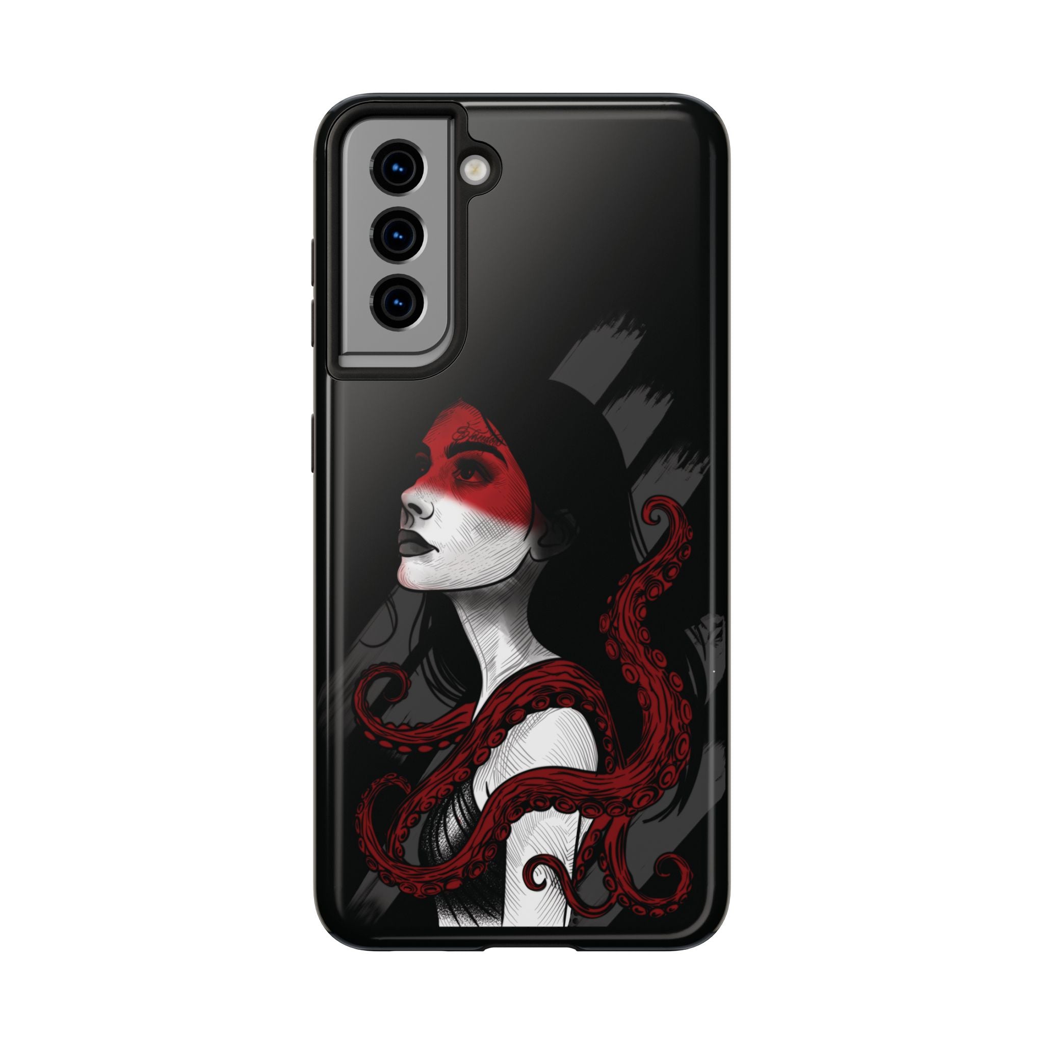 Heretic Bloom — Yield Cult Tough Phone Case | Red & Black Art Edition