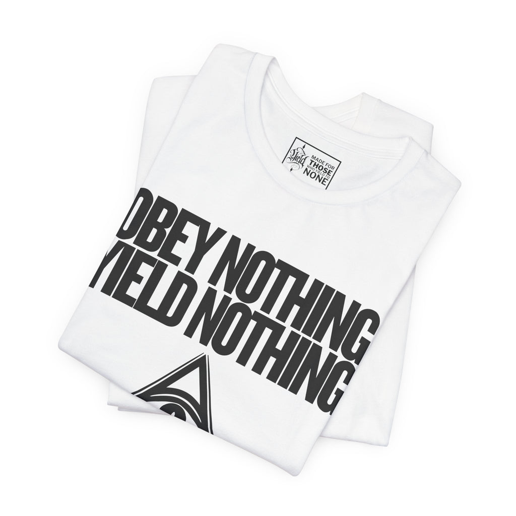 Yield nothing – Unisex Black