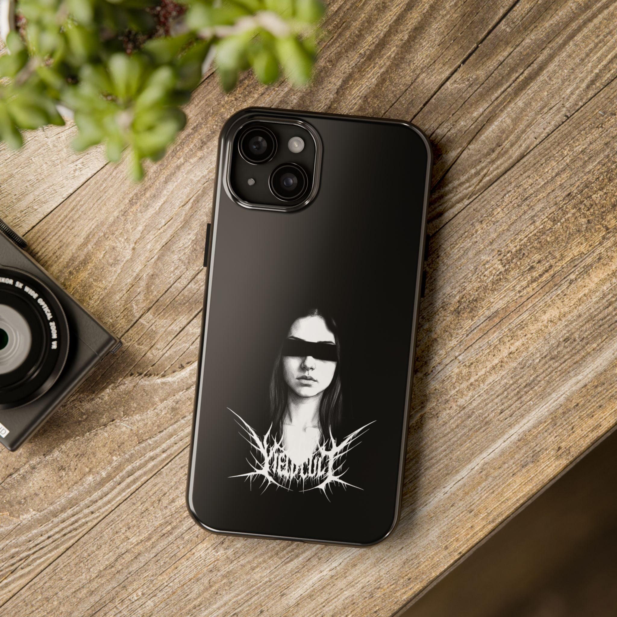 Yield Sorrow Phone Case — Black Minimal Armor for the Chosen