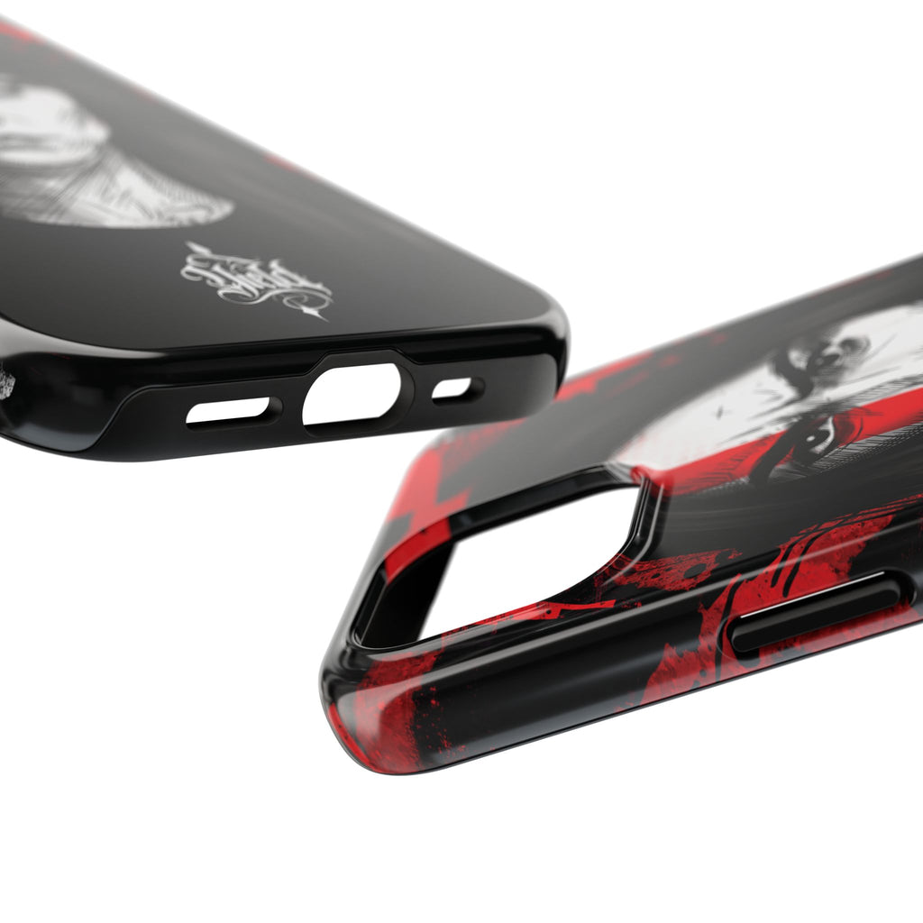 The Crimson Oath — Yield Cult Tough Phone Case | Dark Symbolic Black Protective Cover