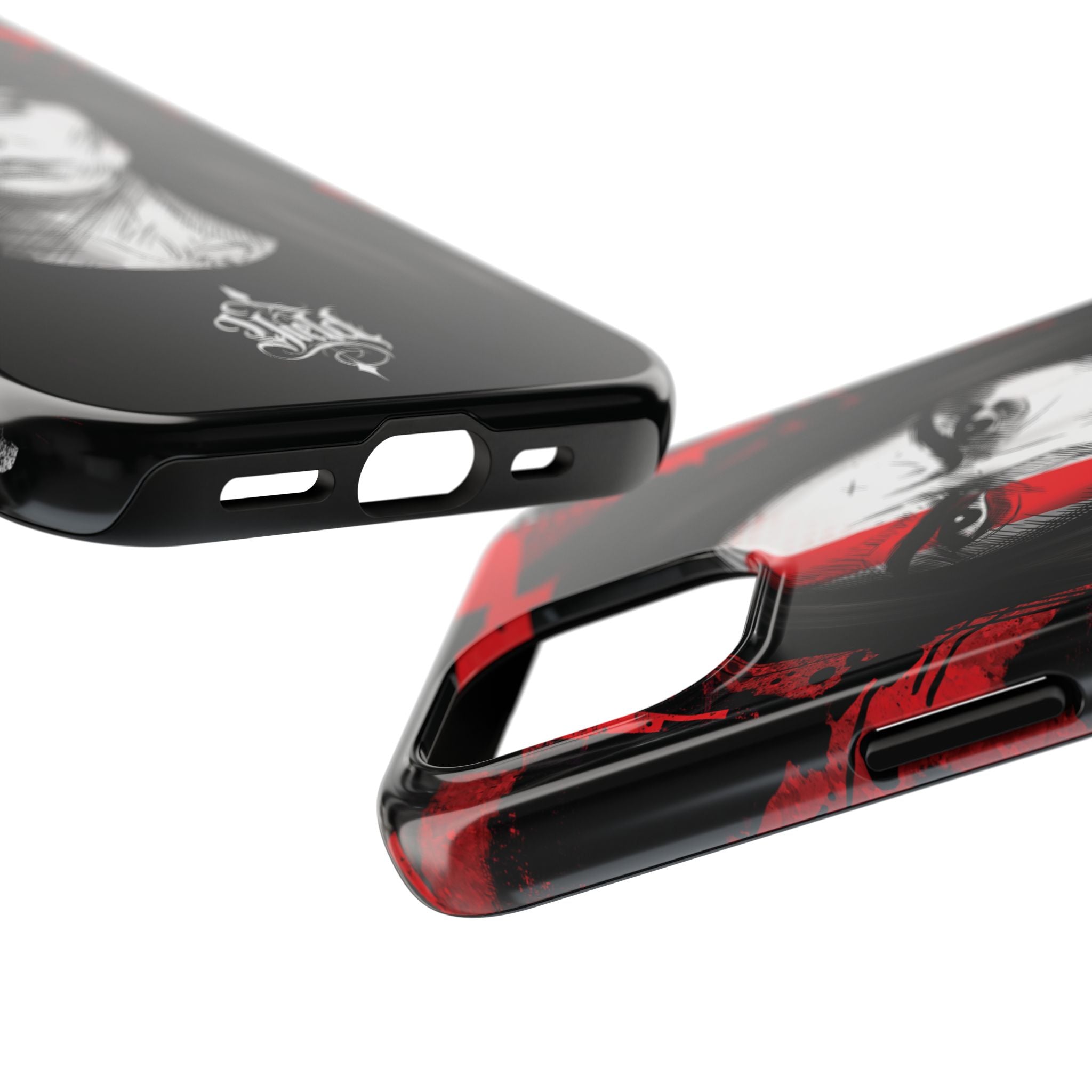 The Crimson Oath — Yield Cult Tough Phone Case | Dark Symbolic Black Protective Cover