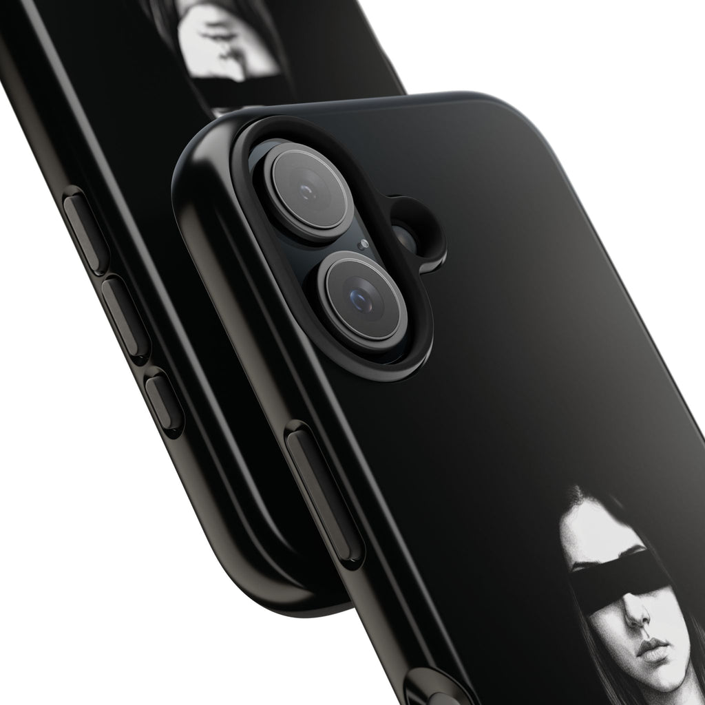 Yield Sorrow Phone Case — Black Minimal Armor for the Chosen