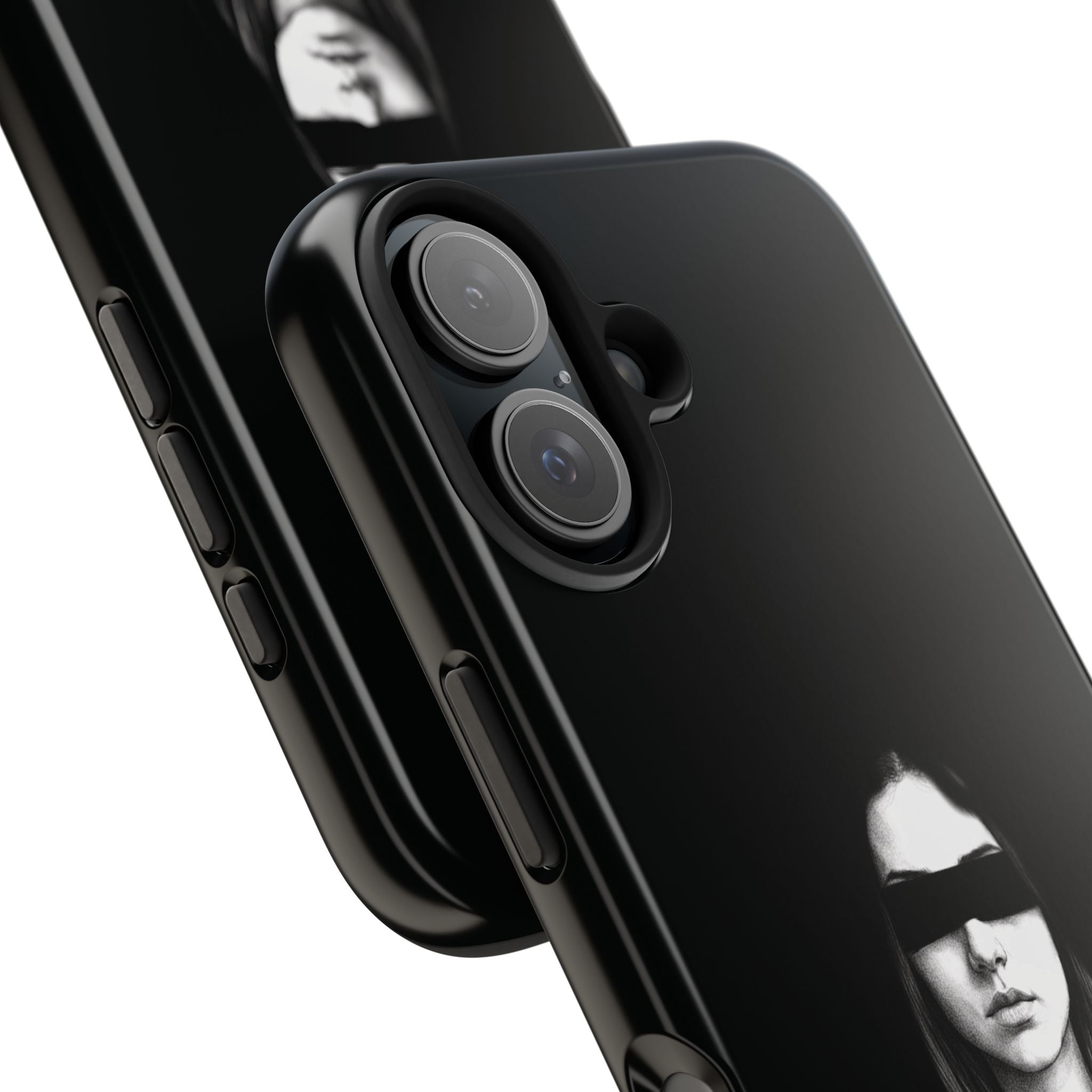 Yield Sorrow Phone Case — Black Minimal Armor for the Chosen