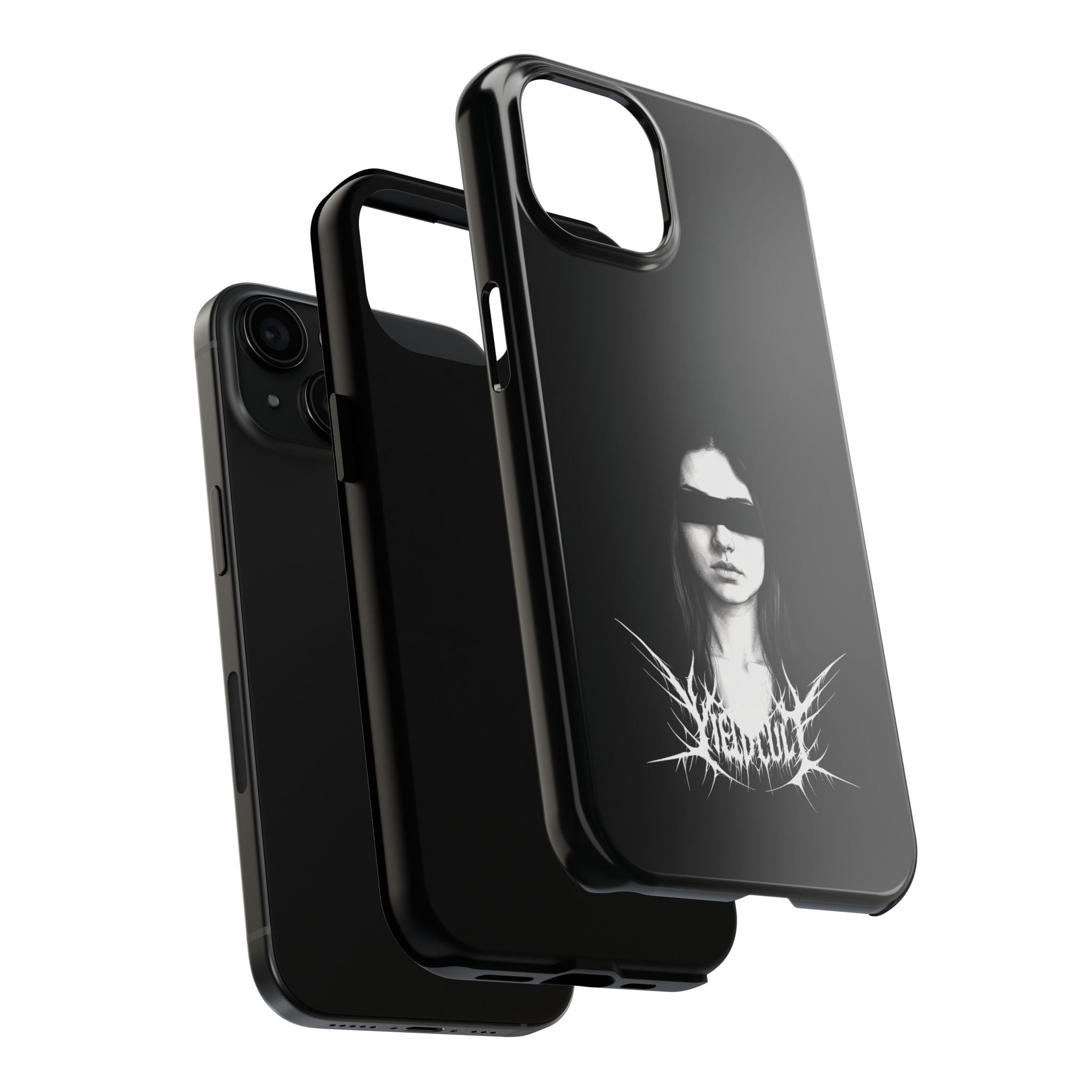 Yield Sorrow Phone Case — Black Minimal Armor for the Chosen