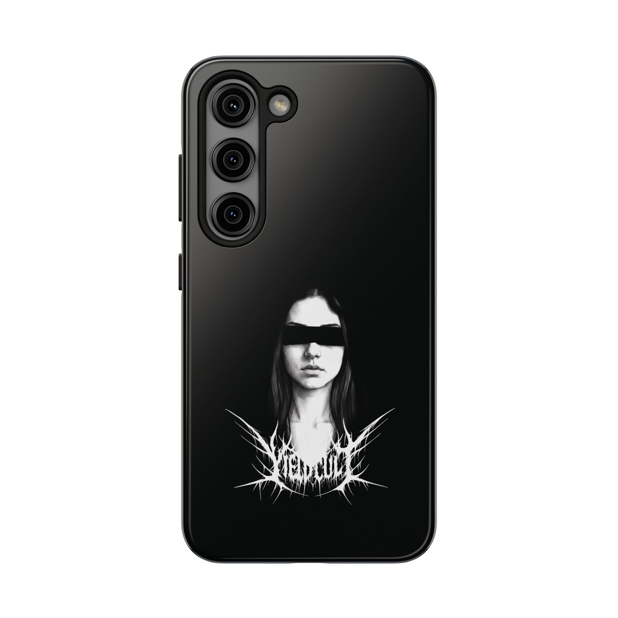 Yield Sorrow Phone Case — Black Minimal Armor for the Chosen