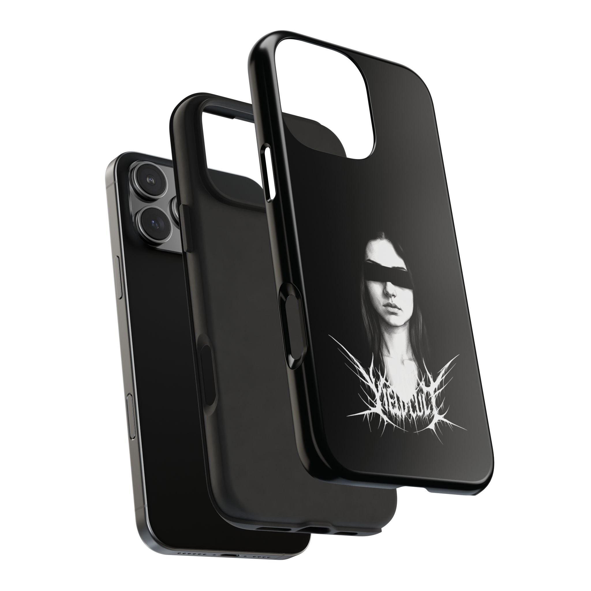 Yield Sorrow Phone Case — Black Minimal Armor for the Chosen